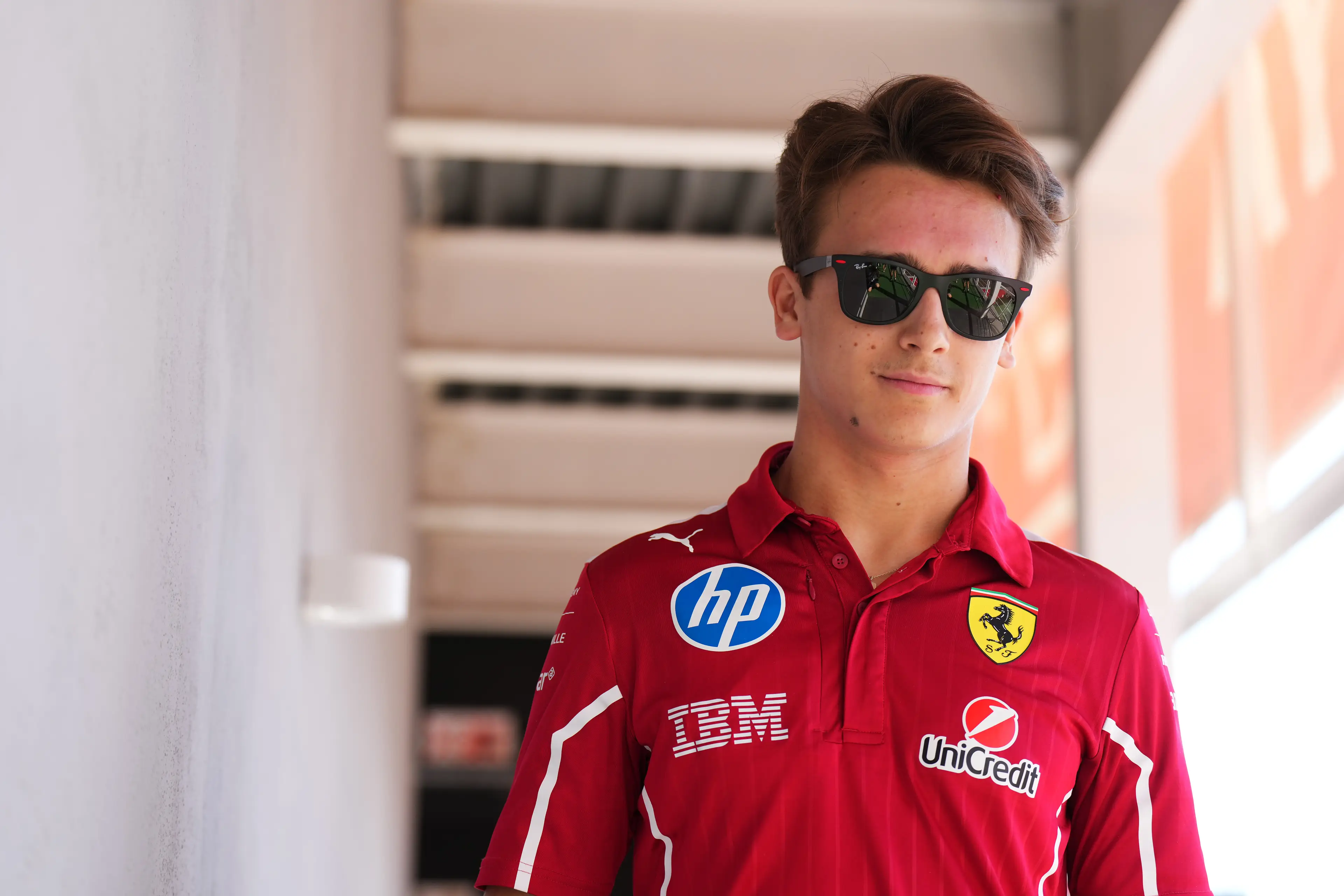 Dino Beganovic will drive for Ferrari during FP1 in Austria. Image: Getty