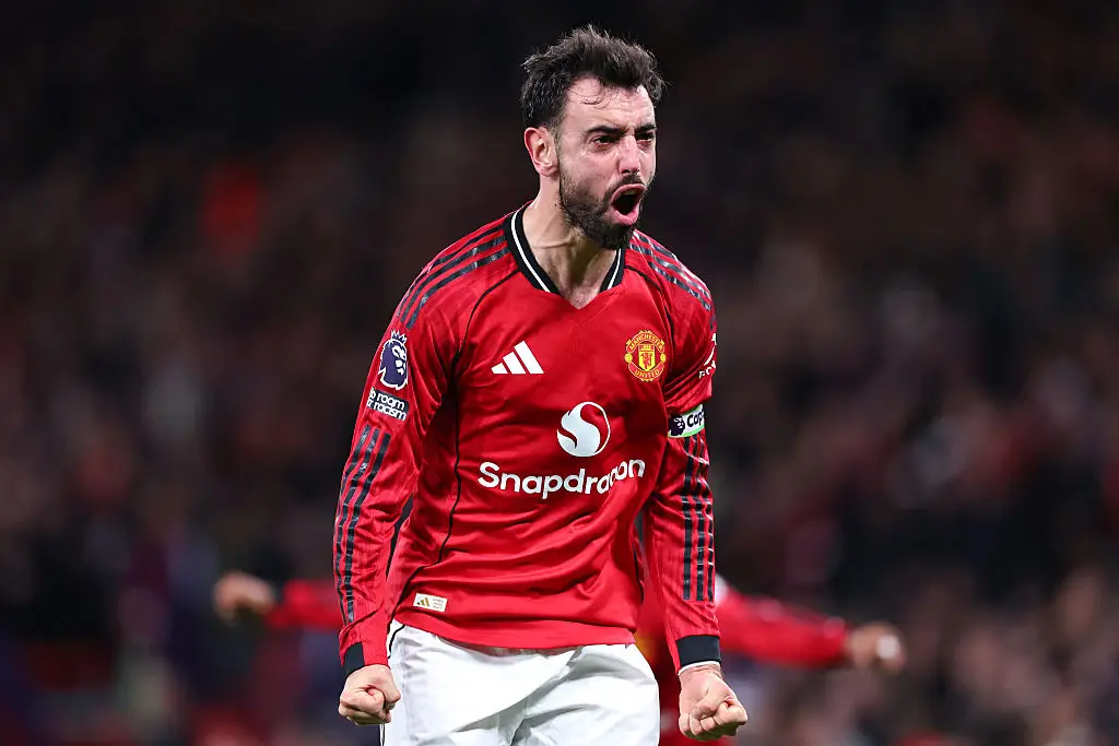 Bruno Fernandes in action for Manchester United (Credit:Getty)