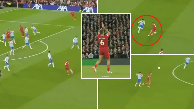 Thiago Alcantara's Highlights Vs Manchester United Are Mesmeric, He Is The Most Aesthetically Pleasing Footballer To Watch