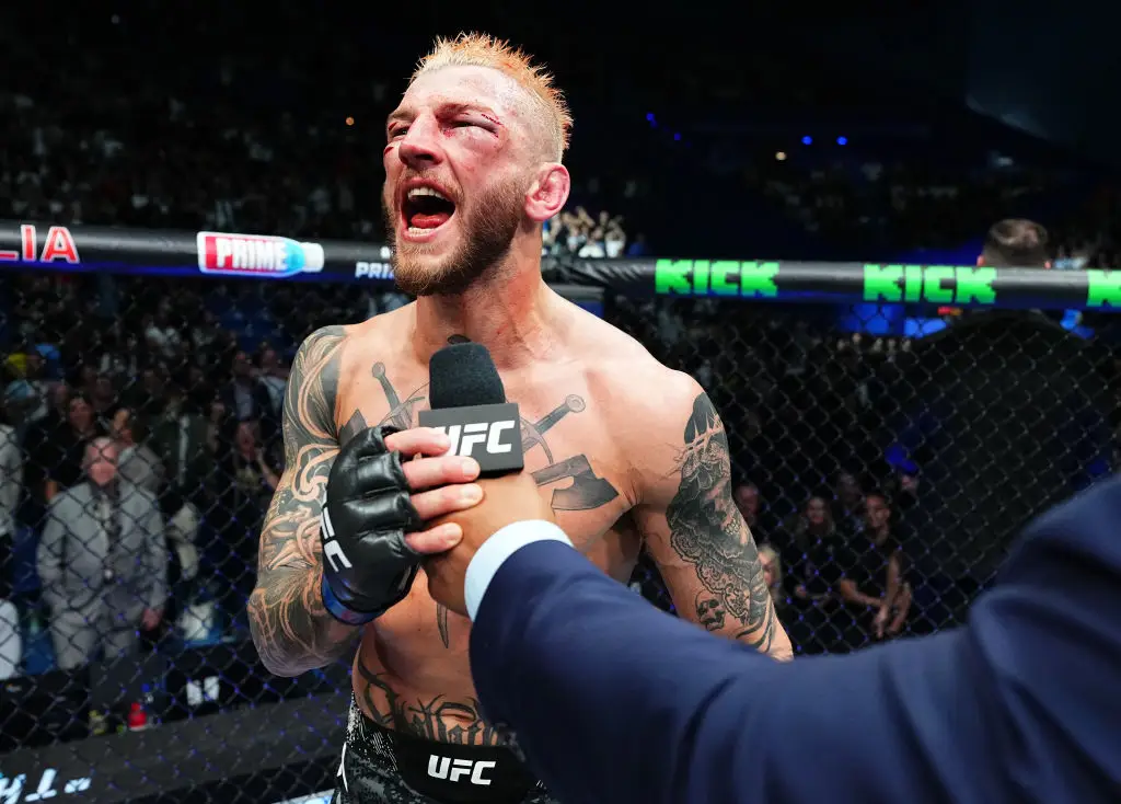 Dan Hooker is currently sixth in the UFC lightweight rankings. (Image: Getty)