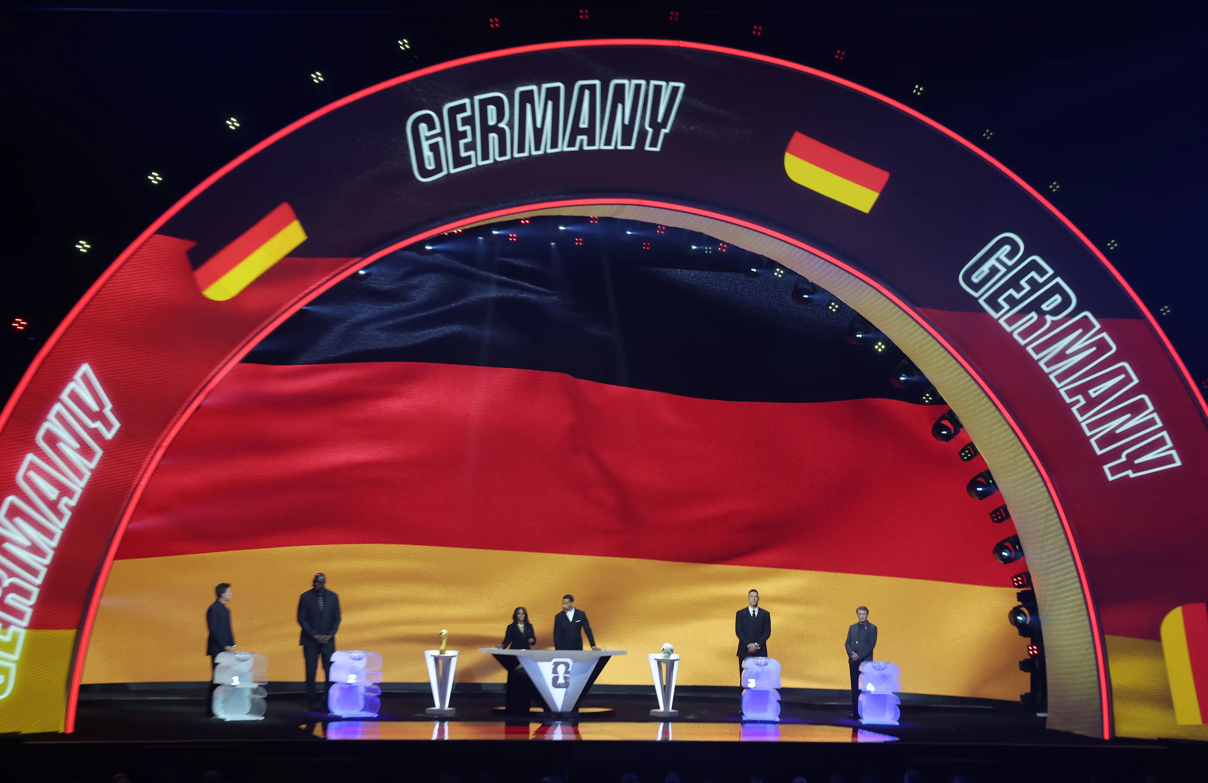 German FA official Oke Gottlich say it's time to consider a boycott of the 2026 World Cup in the wake of Donald Trump's actions. Image: Getty 