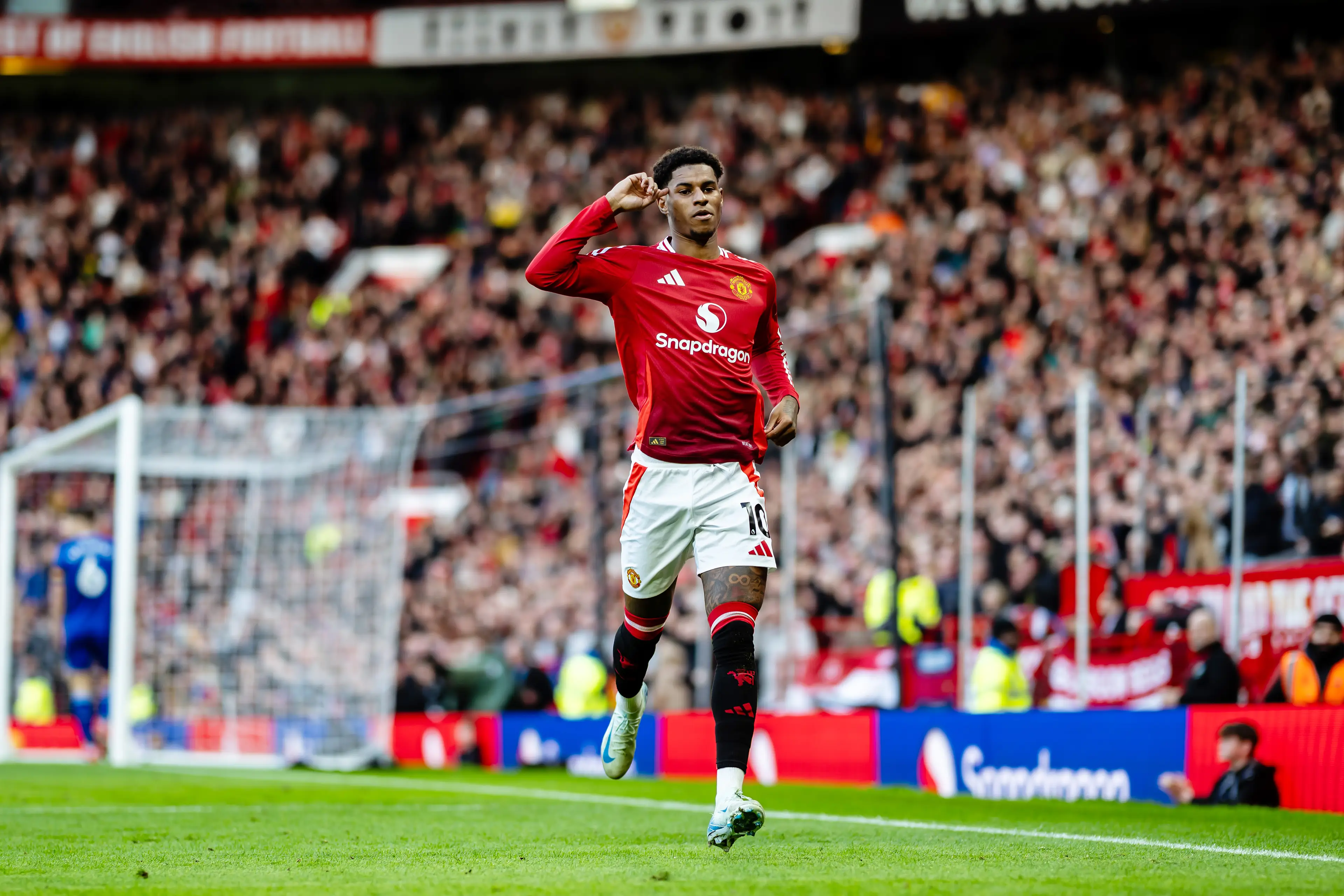 Marcus Rashford is edging ever closer to leaving Manchester United. Image: Getty