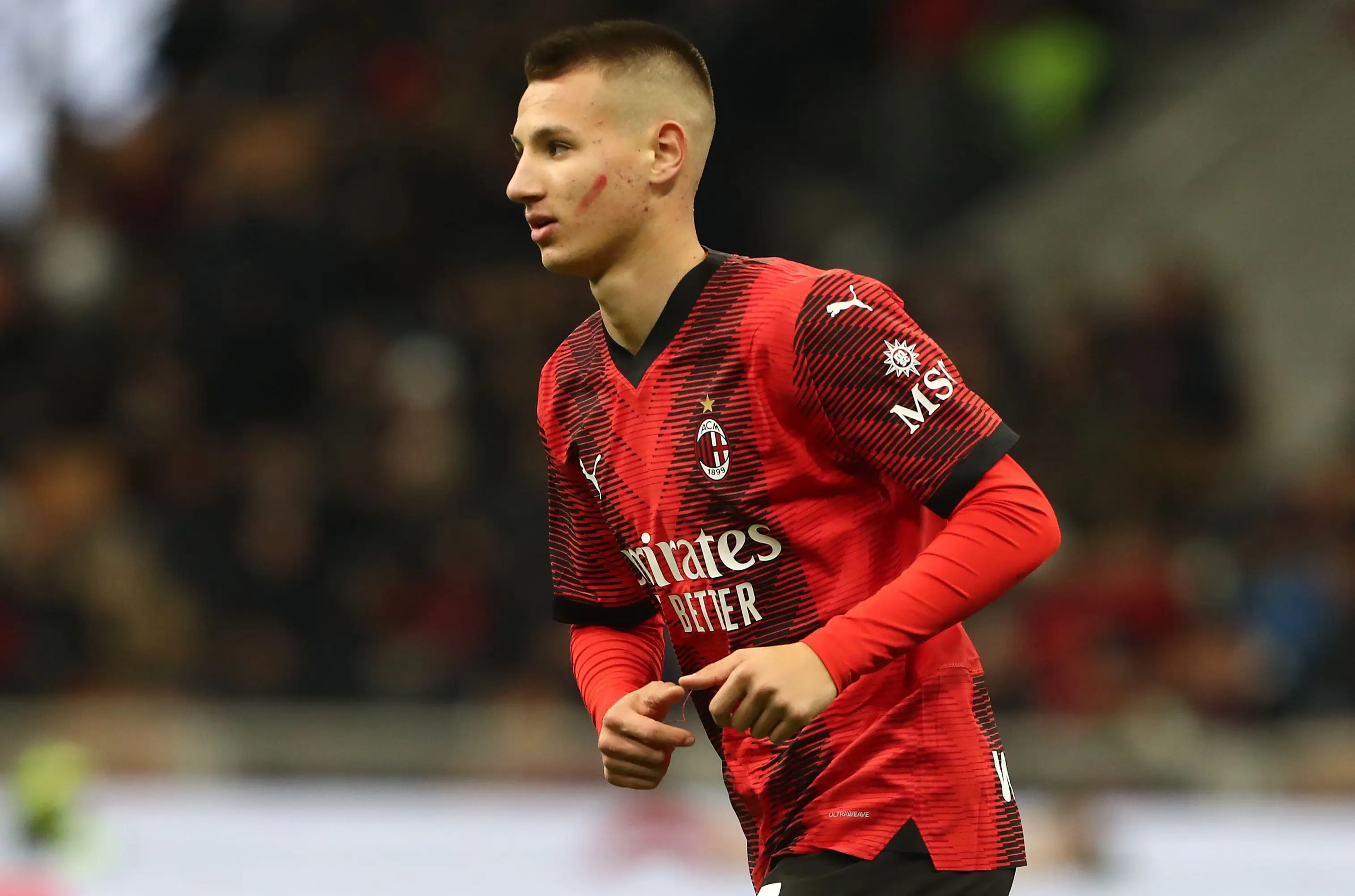 Camarda made his Serie A debut on Saturday evening. (Image