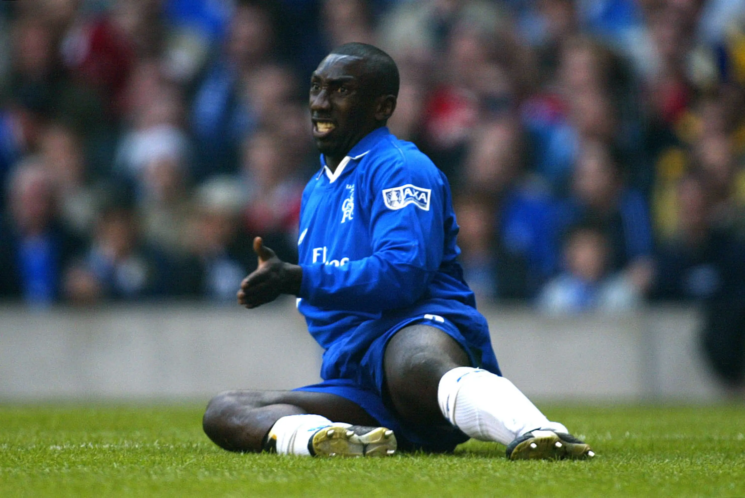Jimmy Floyd Hasselbaink played 68 minutes in the 2002 FA Cup final (Image: Getty)