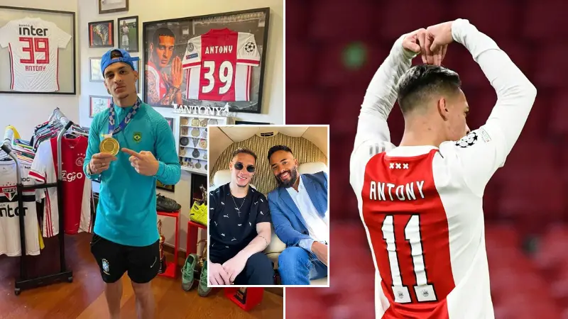 Manchester United Officials Arrive In Amsterdam To Complete Signing Of Antony