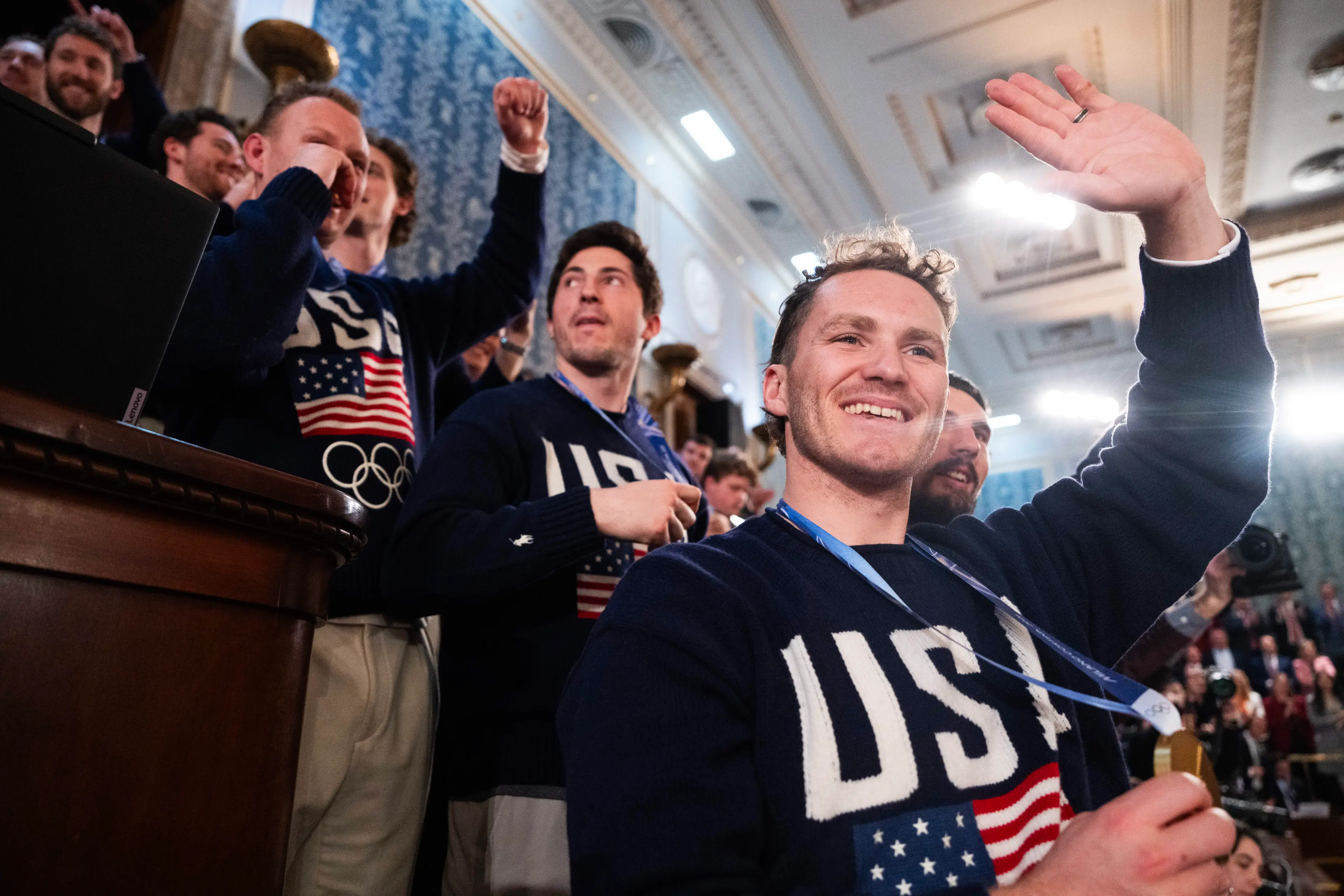 Five players were missing from the visit. Image: Getty