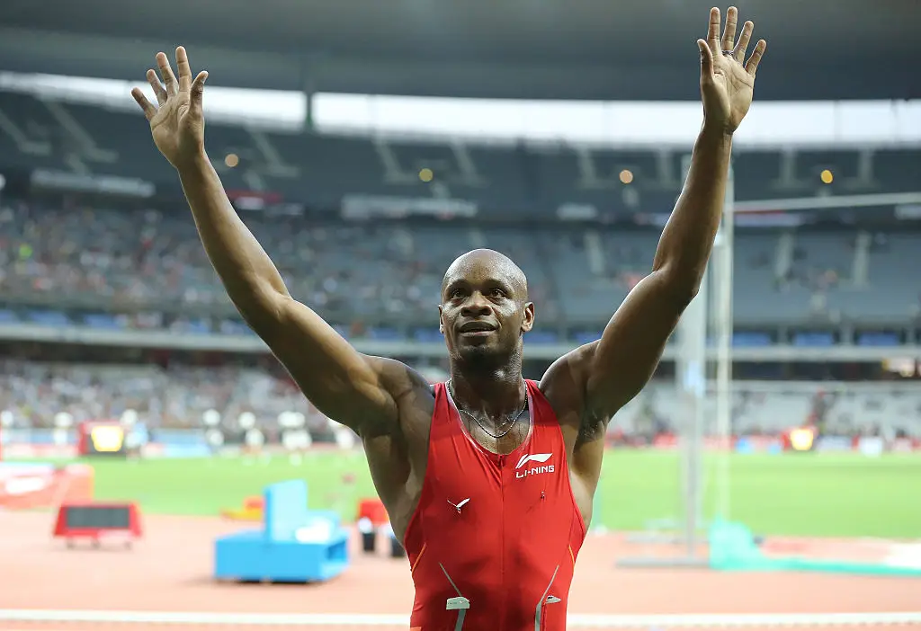 Asafa Powell is a former 100m world record holder (Credit:Getty)