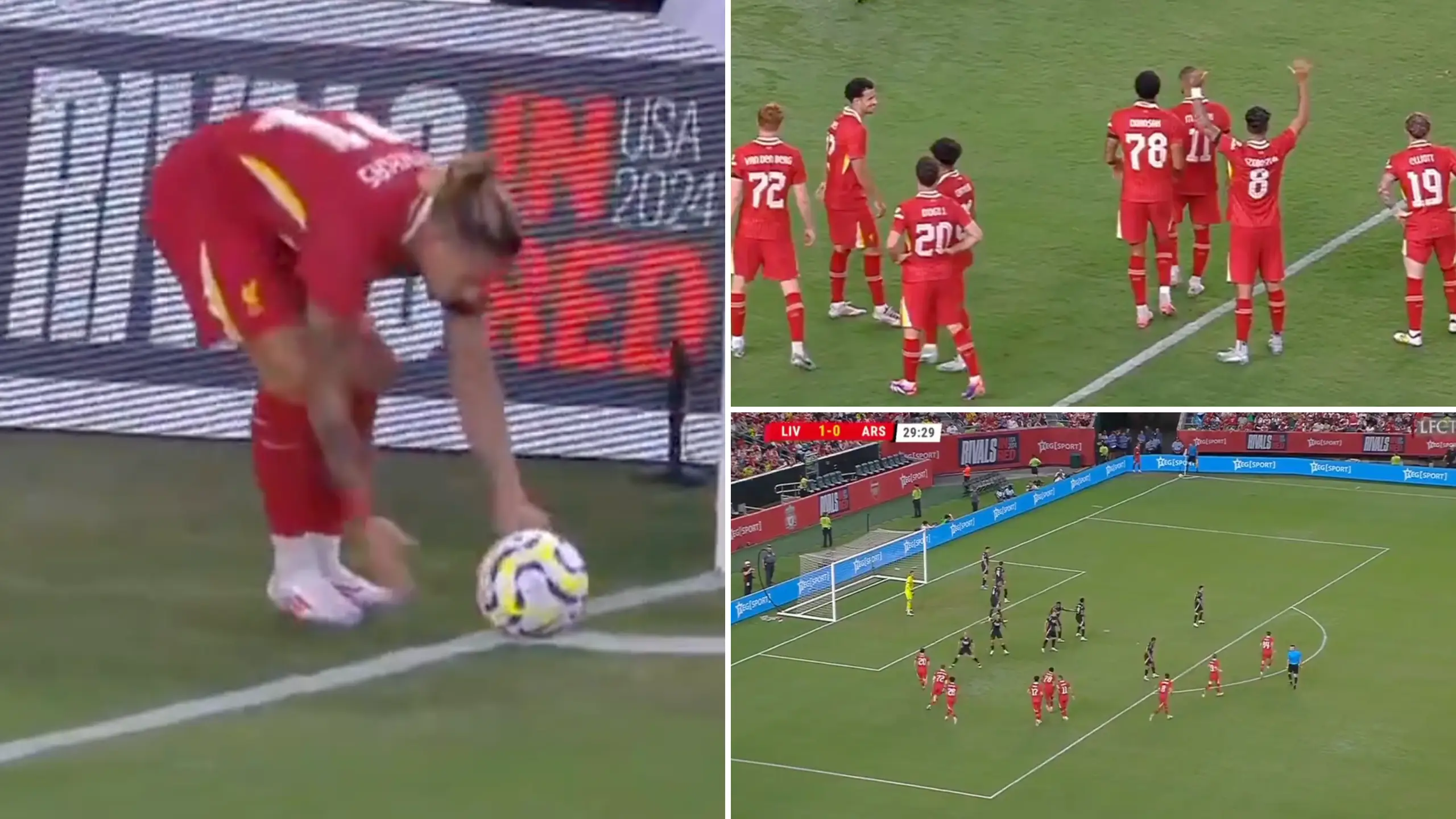 Liverpool fans blown away by Arne Slot's revolutionary corner routine against Arsenal