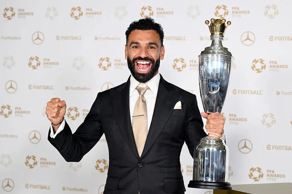 Mohamed Salah won the PFA Men's Player of the Year Award this year. (Image: Shirlaine Forrest/Getty Images)