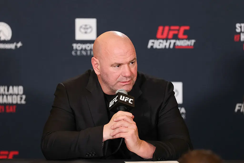 Dana White has slammed Eddie Hearn (Credit:Getty)