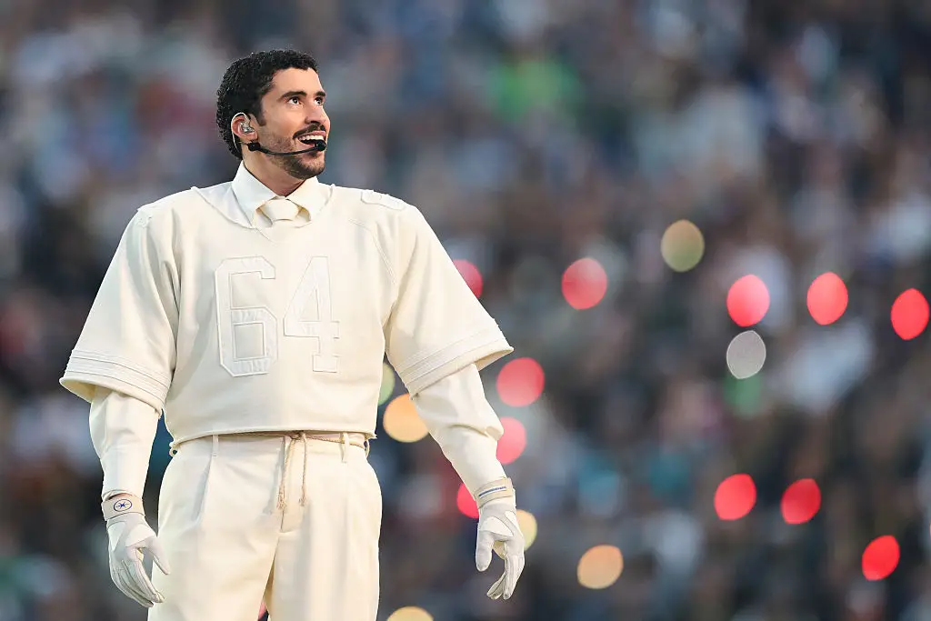Bad Bunny performed at Super Bowl LX (Credit:Getty)