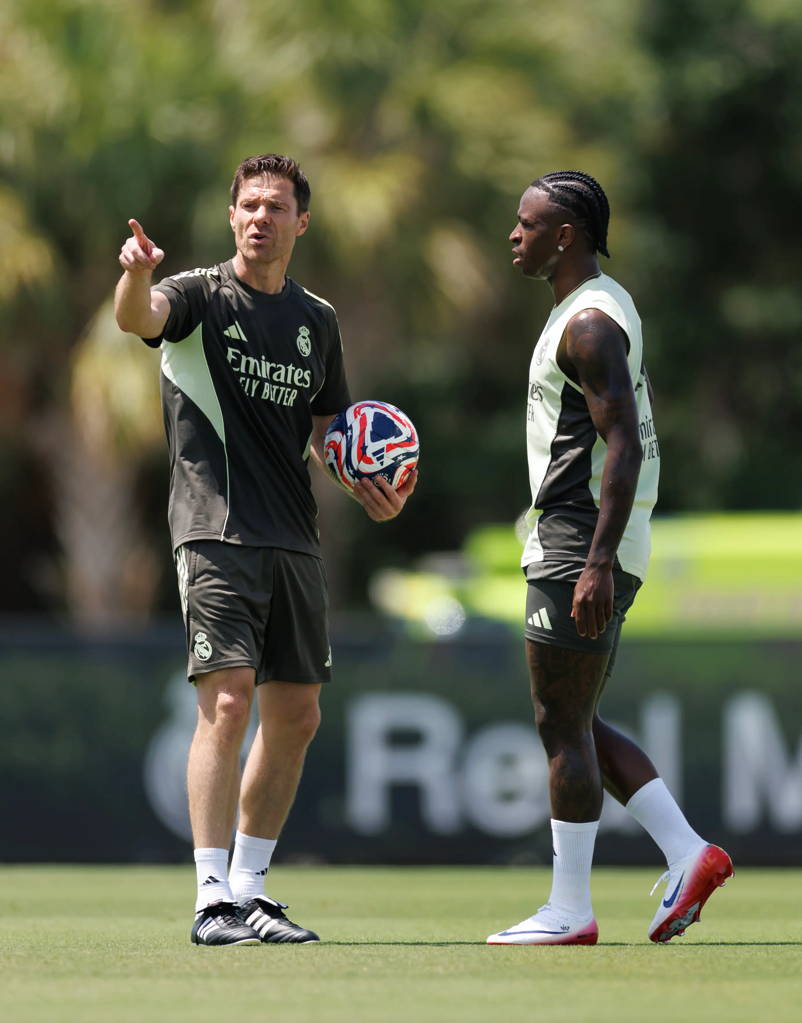 Xabi Alonso is already making changes at Real Madrid. Image: Getty