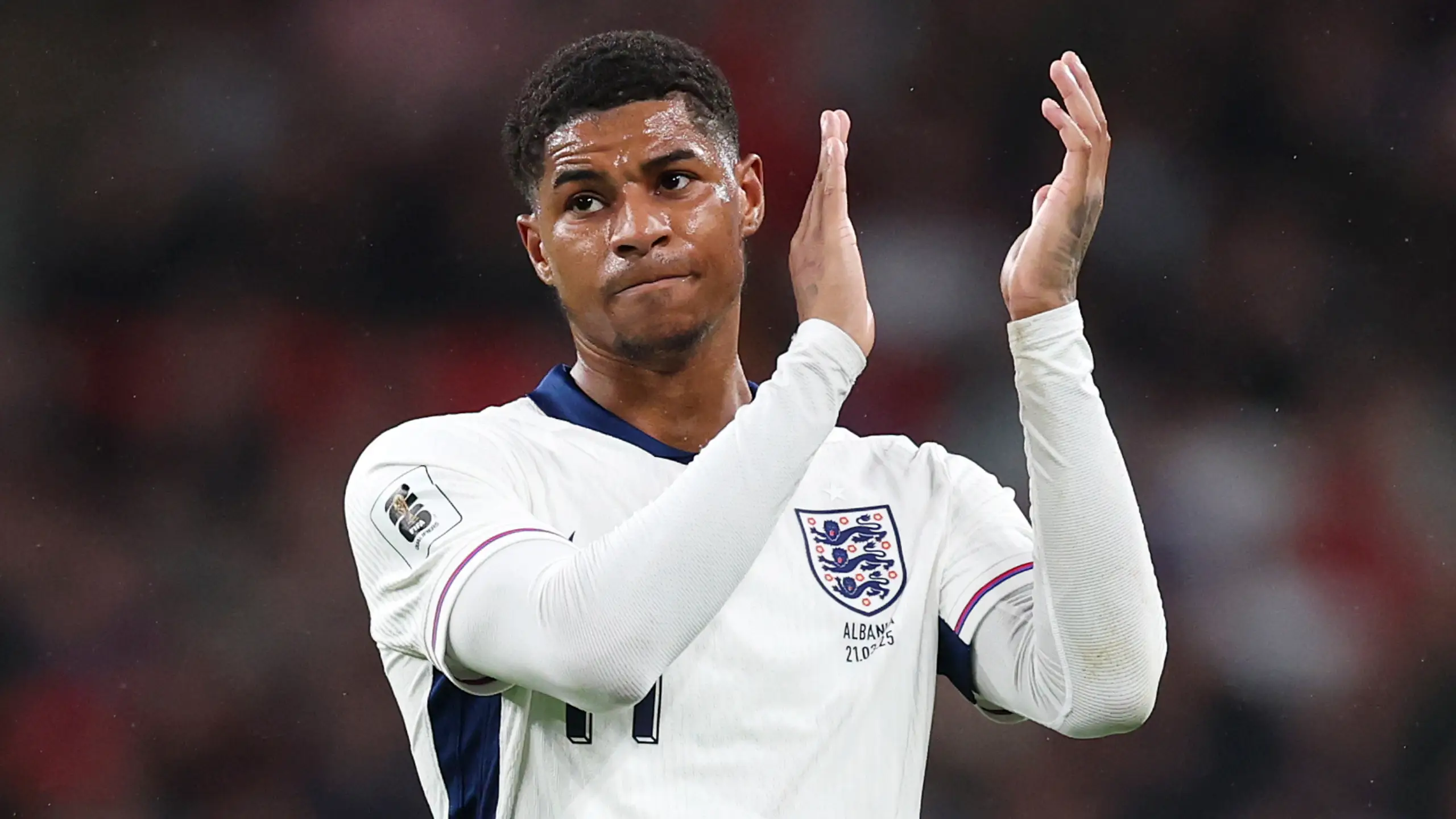 Marcus Rashford was given the chance to impress new England boss Thomas Tuchel. Image: Getty