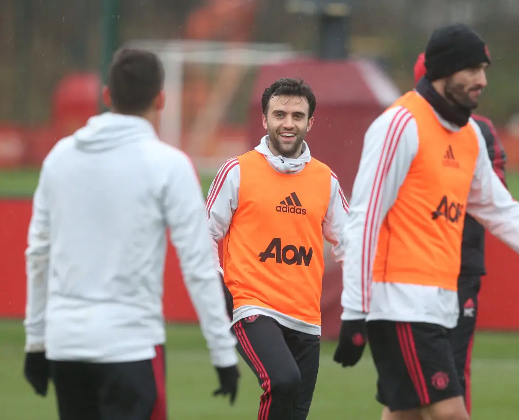 Giuseppe Rossi briefly returned to train with Man Utd in 2019 (Image: Getty)