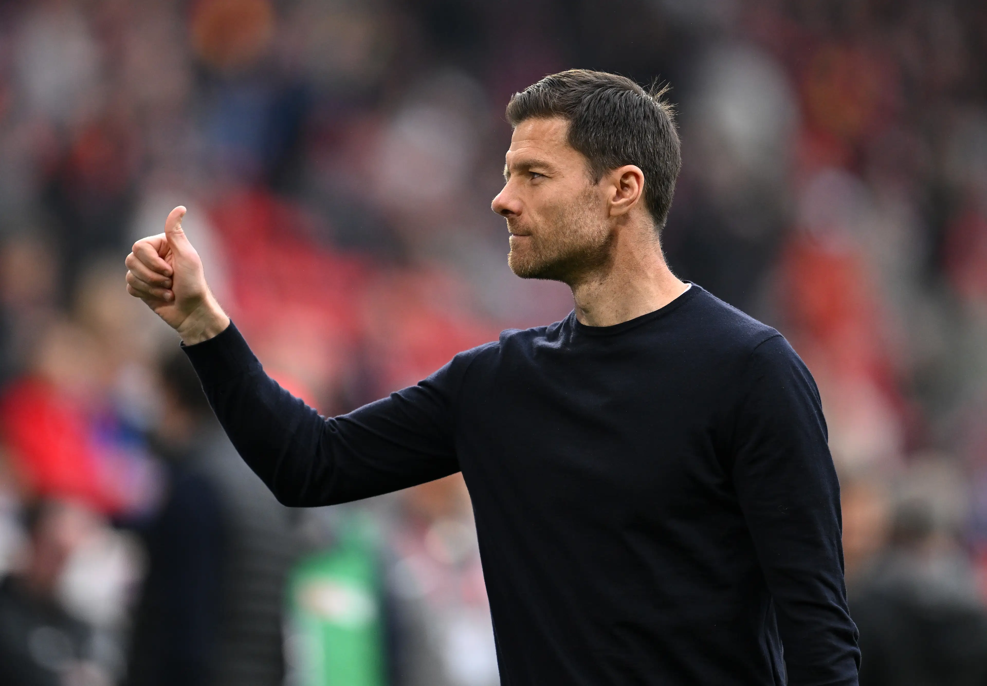 Xabi Alonso will leave Bayer Leverkusen at the end of the season. Image: Getty