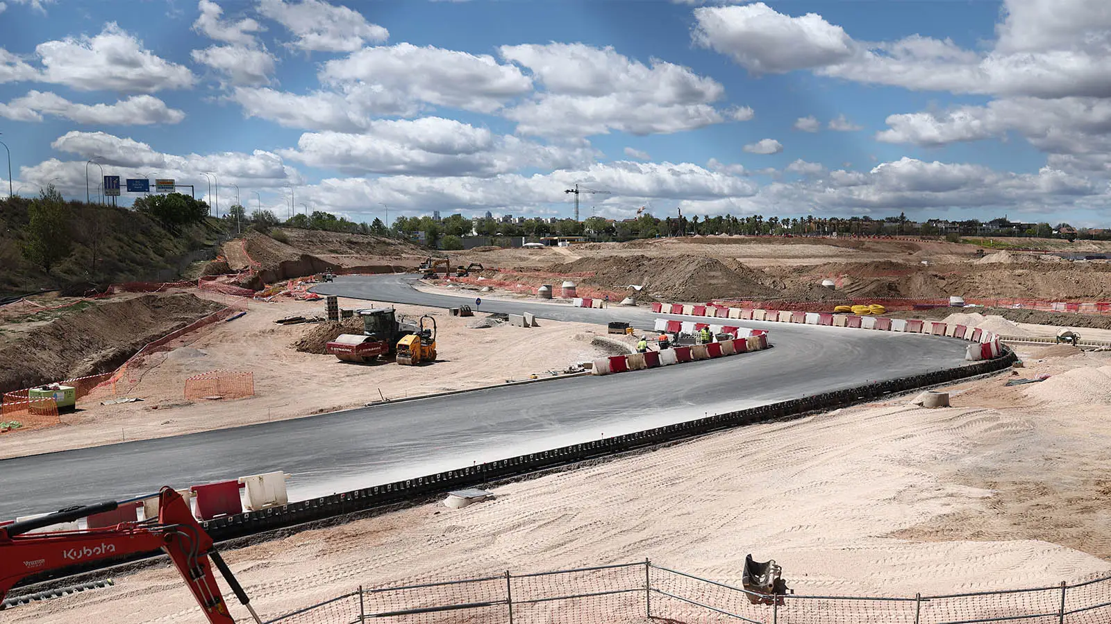The Madring (pictured in April) will host its first-ever Formula 1 Grand Prix in September (Image: Getty)