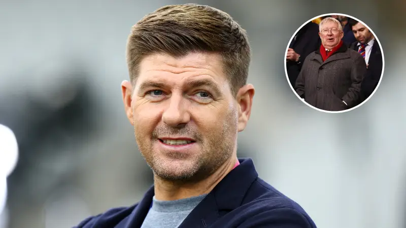 Steven Gerrard revealed the eight-word question he wants to ask Sir Alex Ferguson after claiming Liverpool legend isn't a 'top, top player