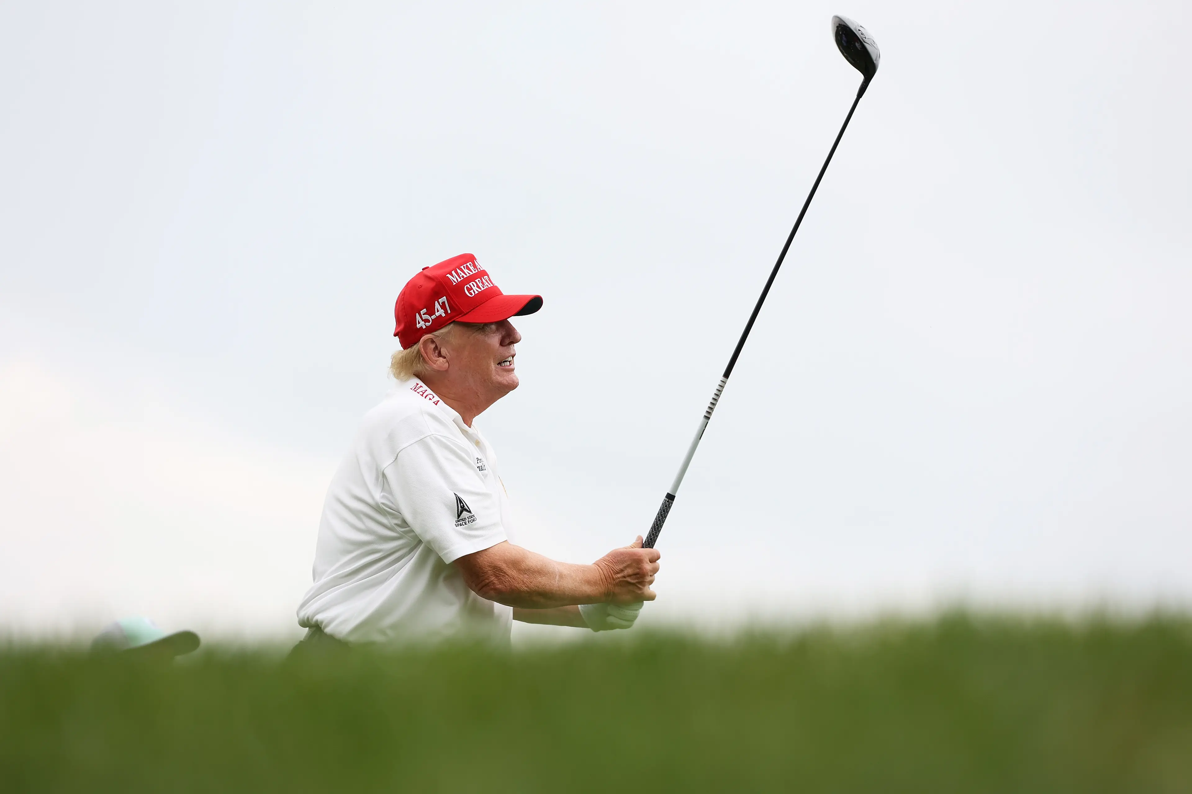 US President Donald Trump is an avid golfer. (Image: Getty)