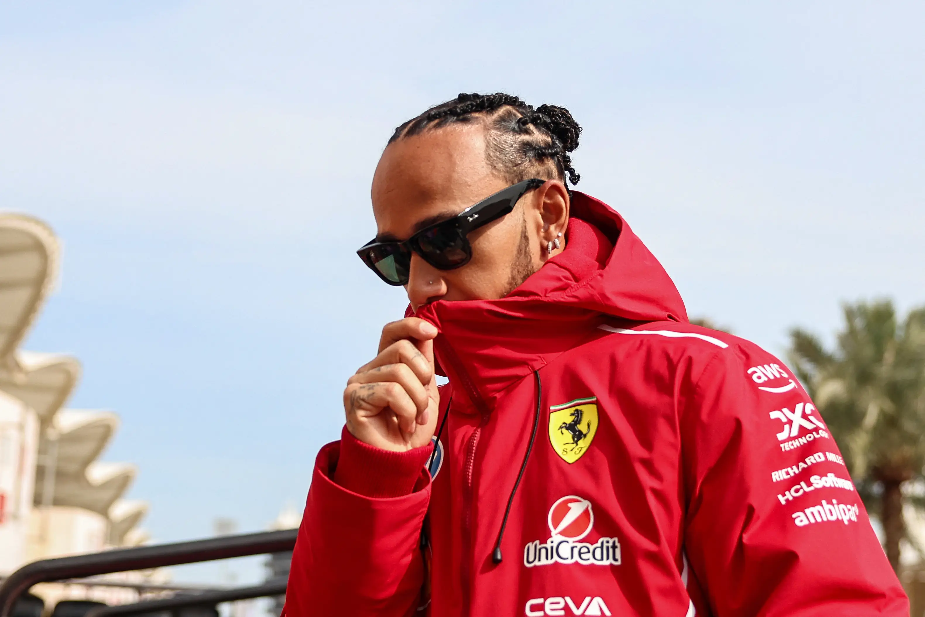 Lewis Hamilton for Ferrari in 2025. (