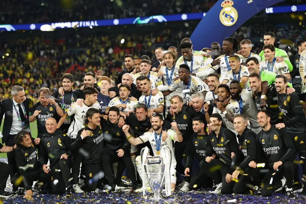 Real Madrid are the current holders of the Champions League -
