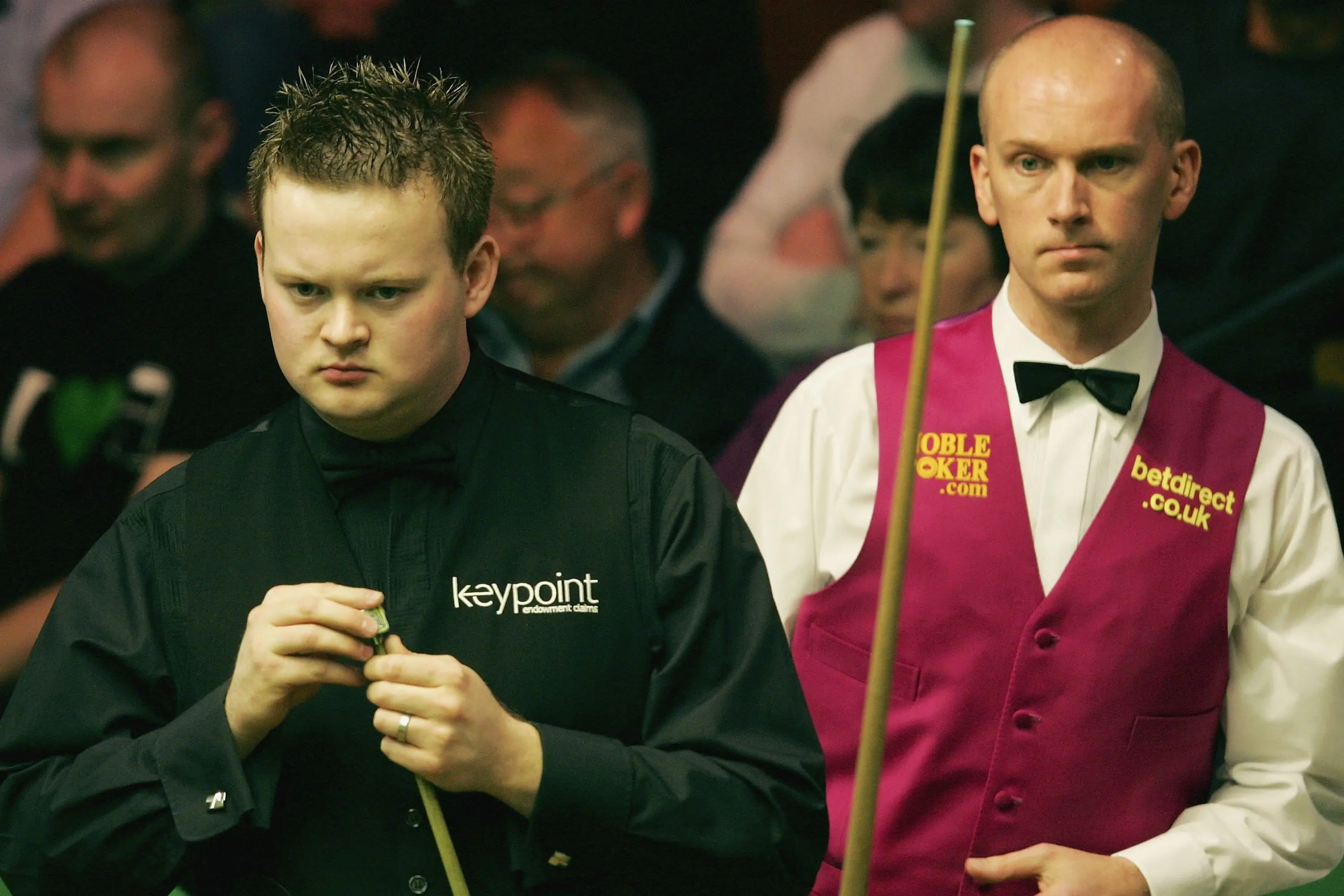Murphy is now working with 2002 world champion Peter Ebdon (Image: Getty)