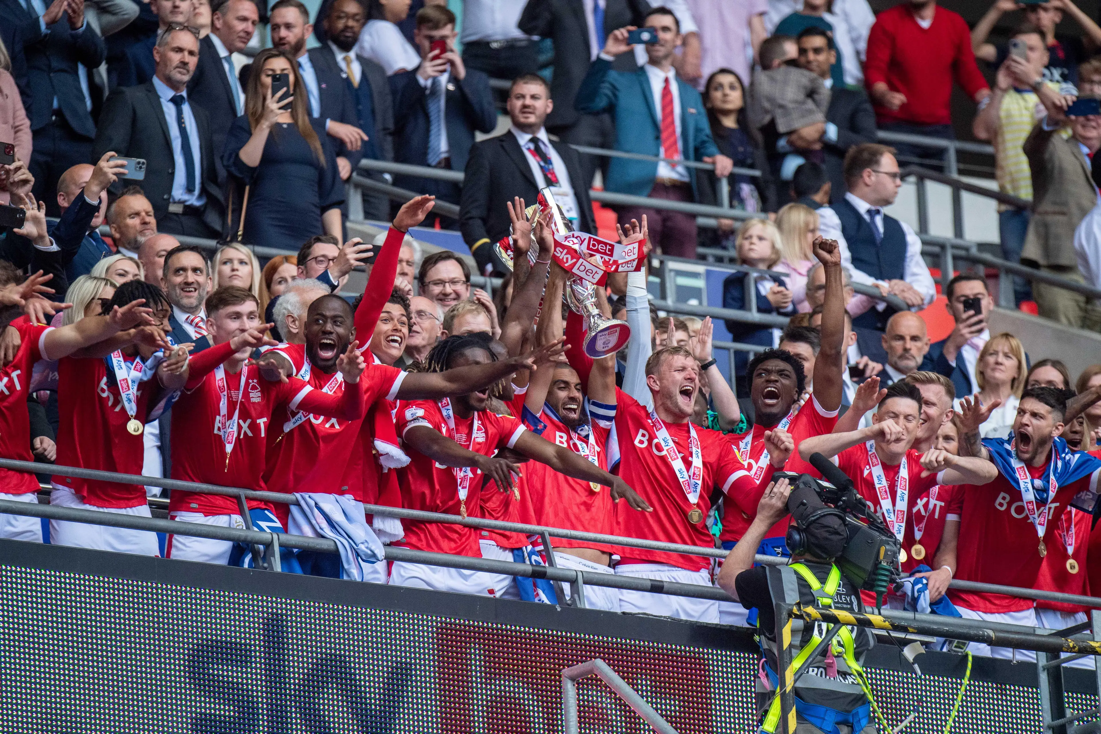 Nottingham Forest are back in the top flight for the first time since 1999 (Image: Alamy)