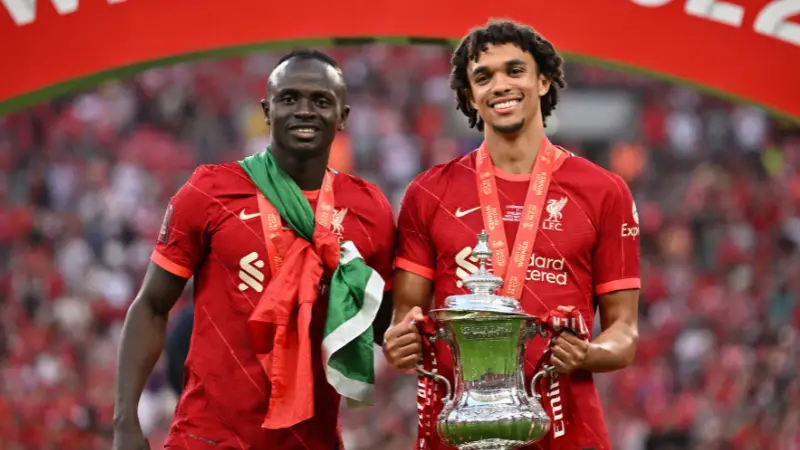 Liverpool fans spot huge difference in the club's exit interviews for Trent Alexander-Arnold and Sadio Mane