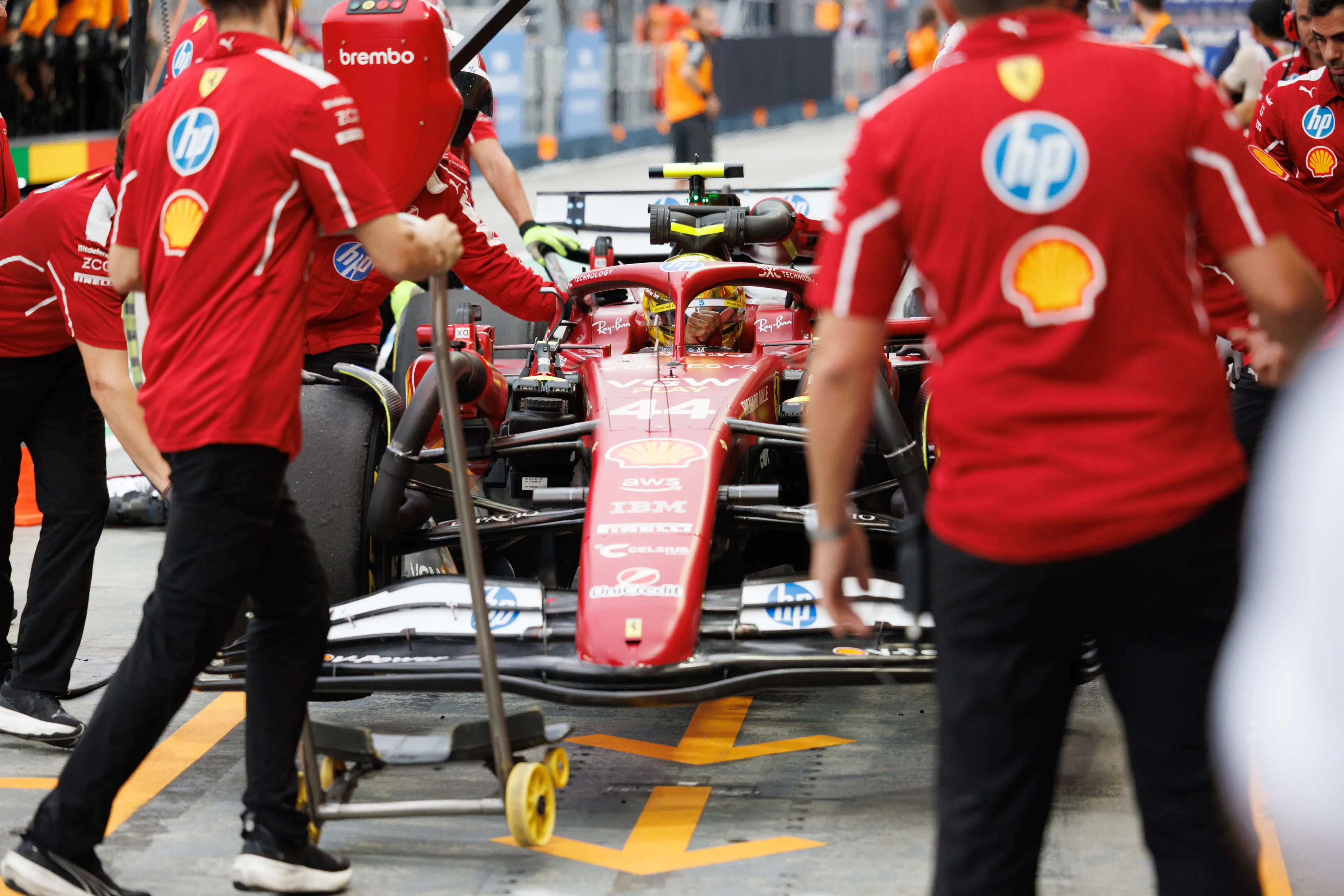Ferrari endured a tough weekend in Singapore. Image: Getty