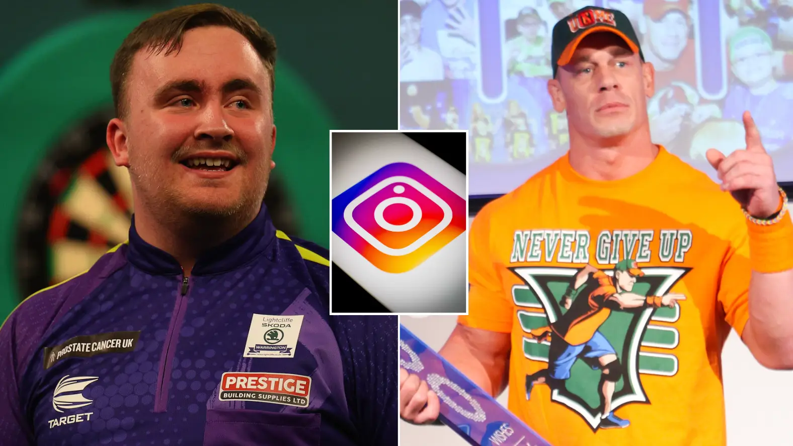 John Cena has baffled people with his Luke Littler post on social media