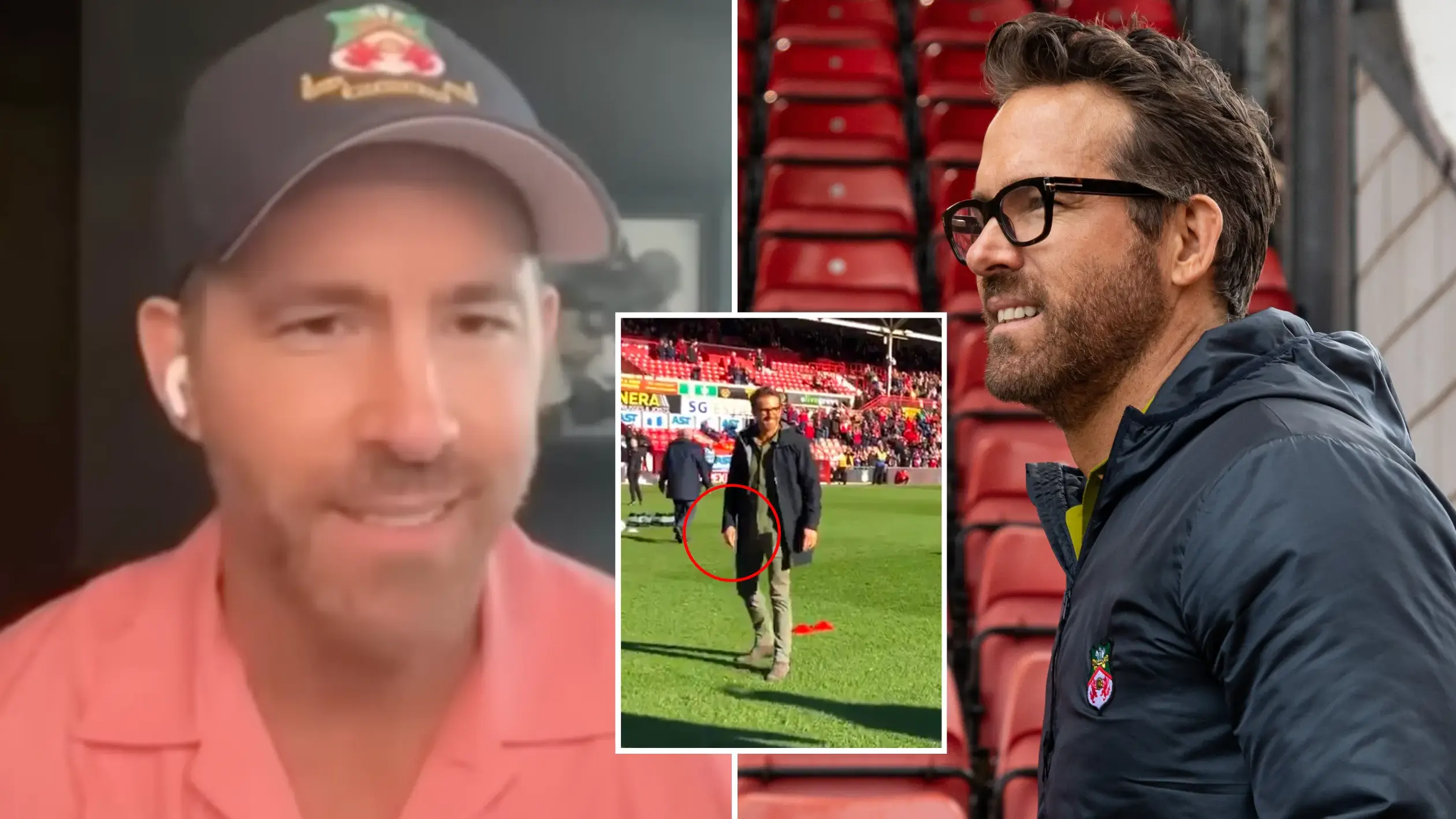 Why Ryan Reynolds takes a piece of Wrexham's turf home whenever he's at a game