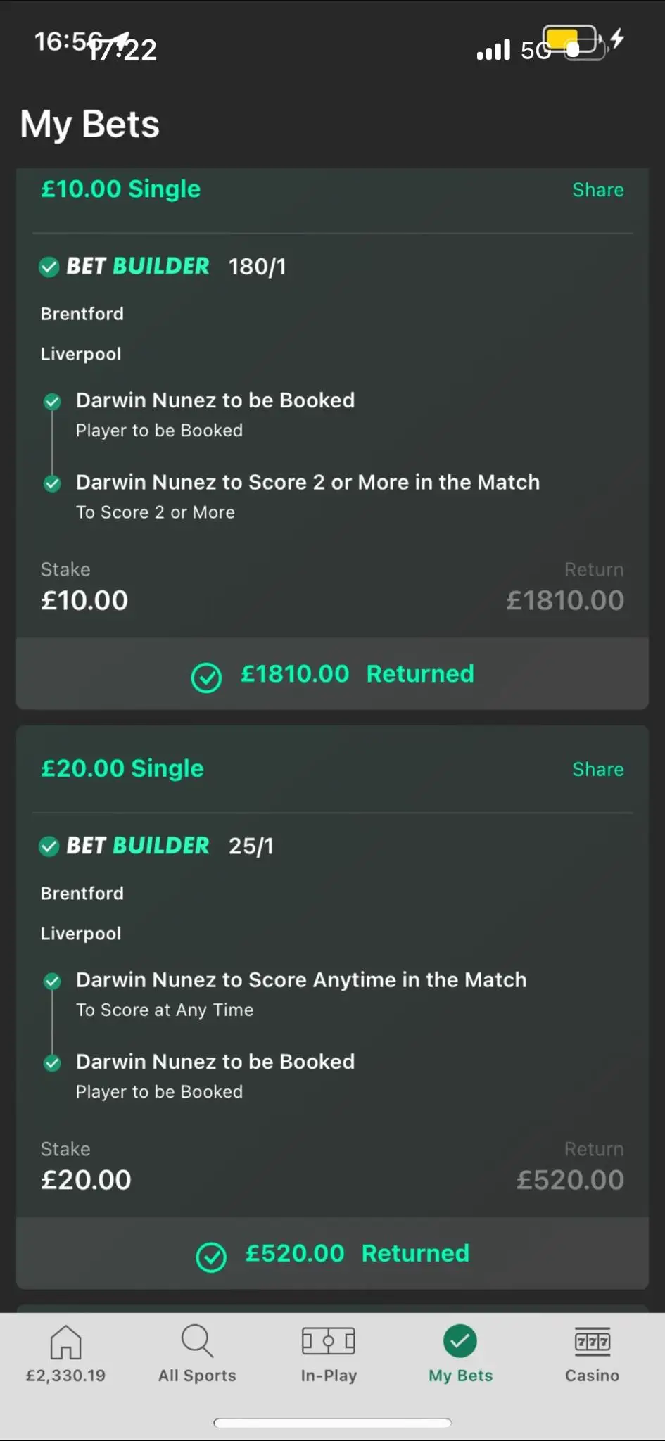 The winning bet. Image credit: X/@Dutton_1986