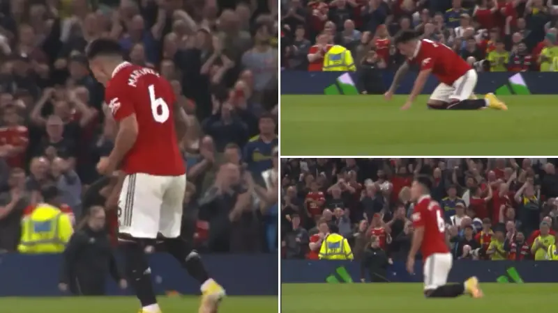 Lisandro Martinez is becoming a fans’ favourite after his passionate celebration against Liverpool