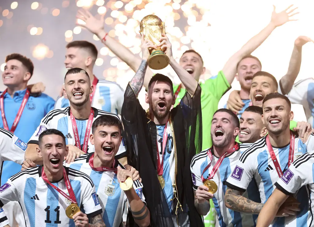 Argentina won the 2022 FIFA World Cup (Credit:Getty)