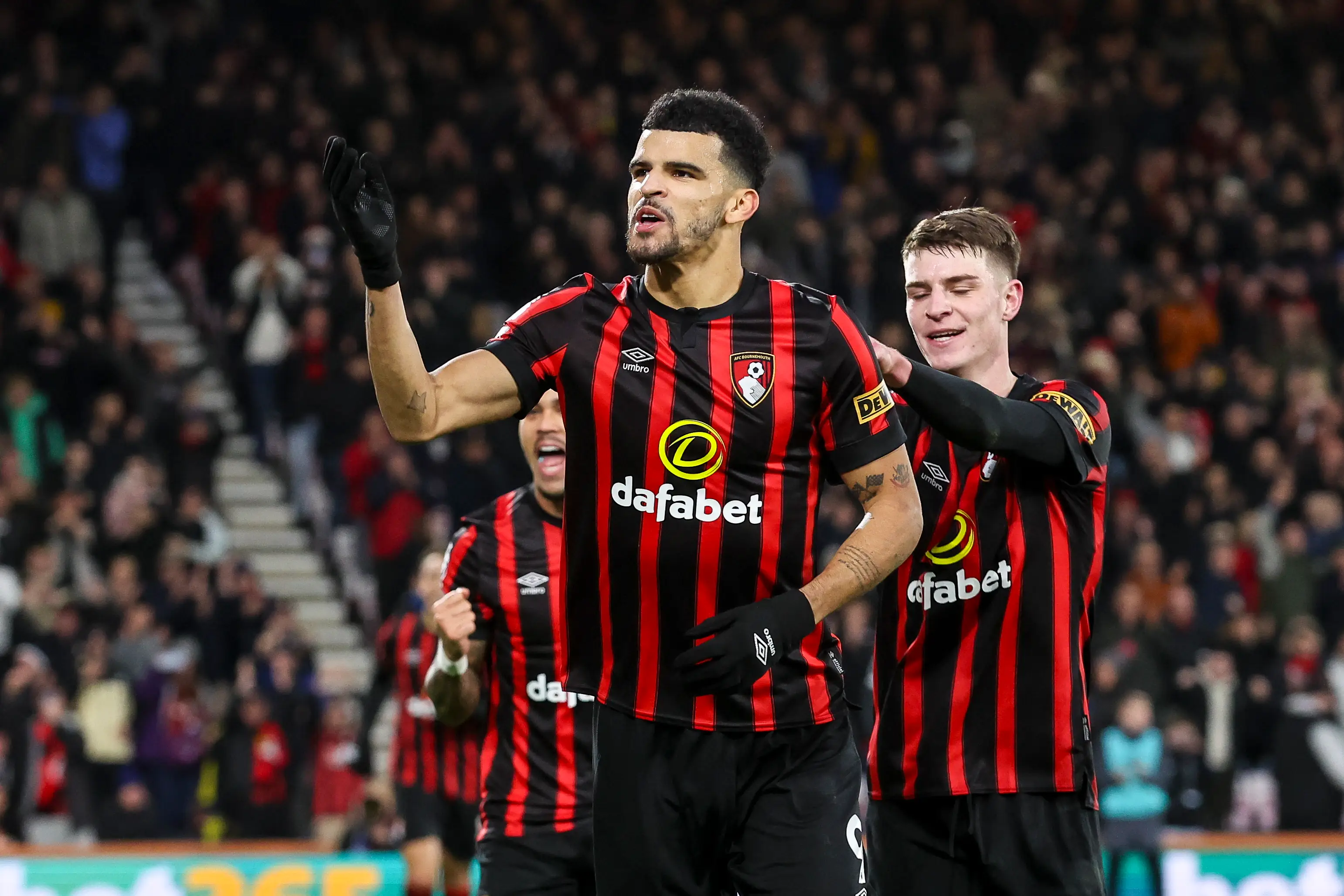 Solanke enjoyed a superb season at Bournemouth - Getty