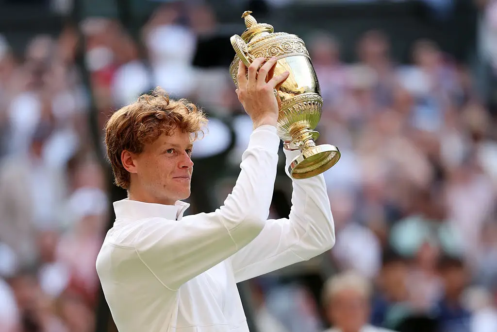 Jannik Sinner won the Wimbledon men's title in July. (Image: Clive Brunskill/Getty Images)