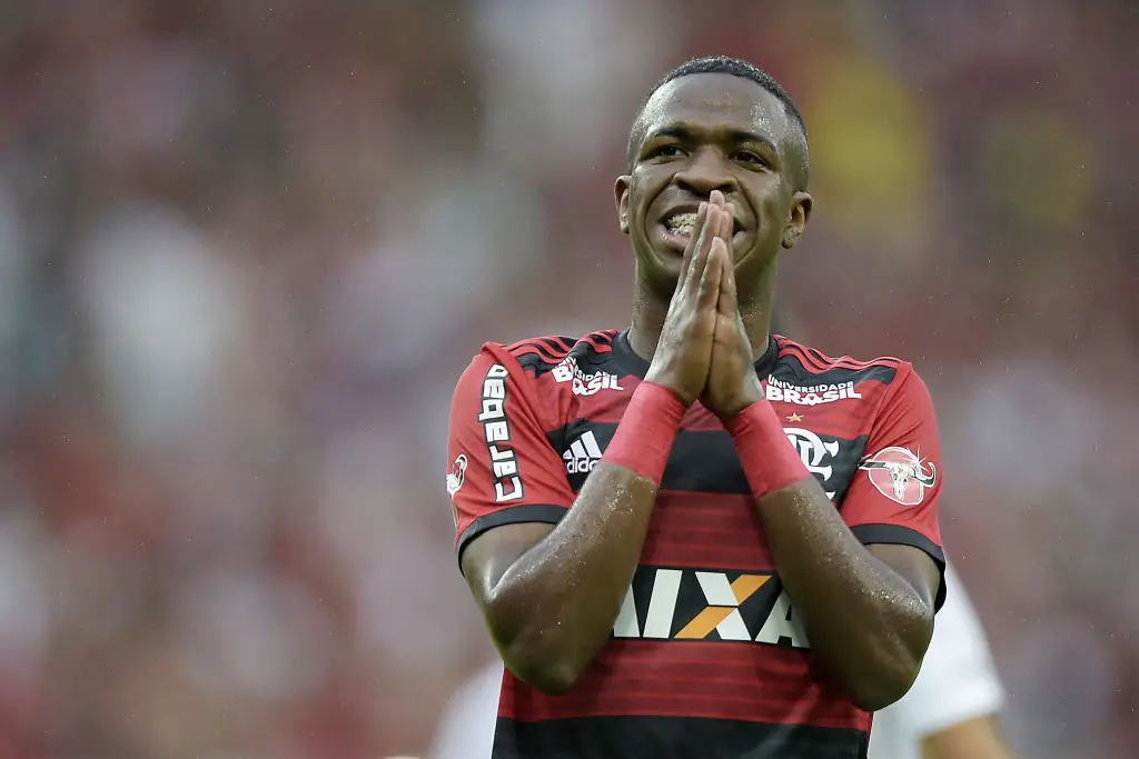 Vinicius Jr in action for Flamengo in 2018 (Credit:Getty)