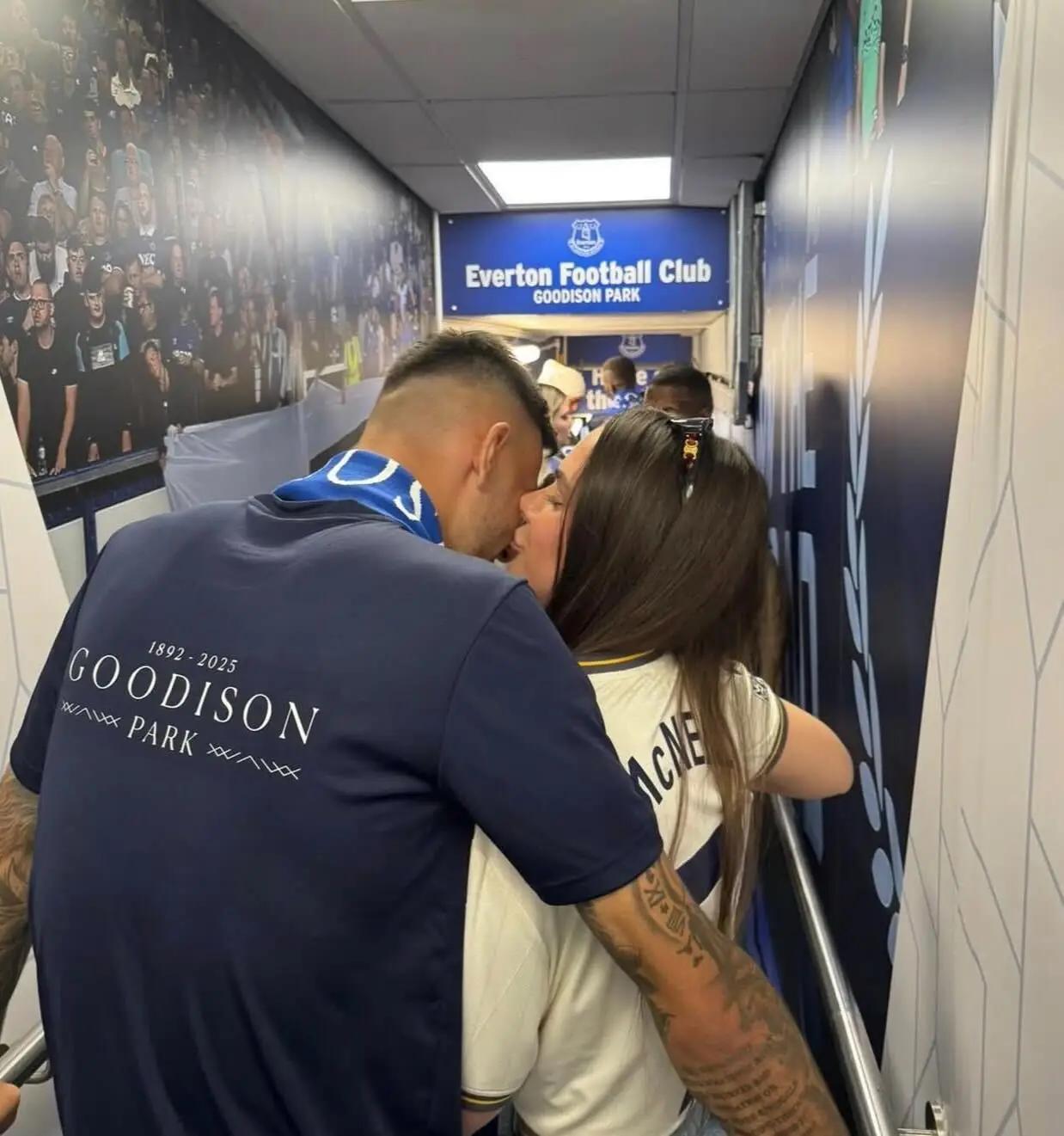 Dwight McNeil and Megan Sharpley (credit: dwightmc99 via Instagram)