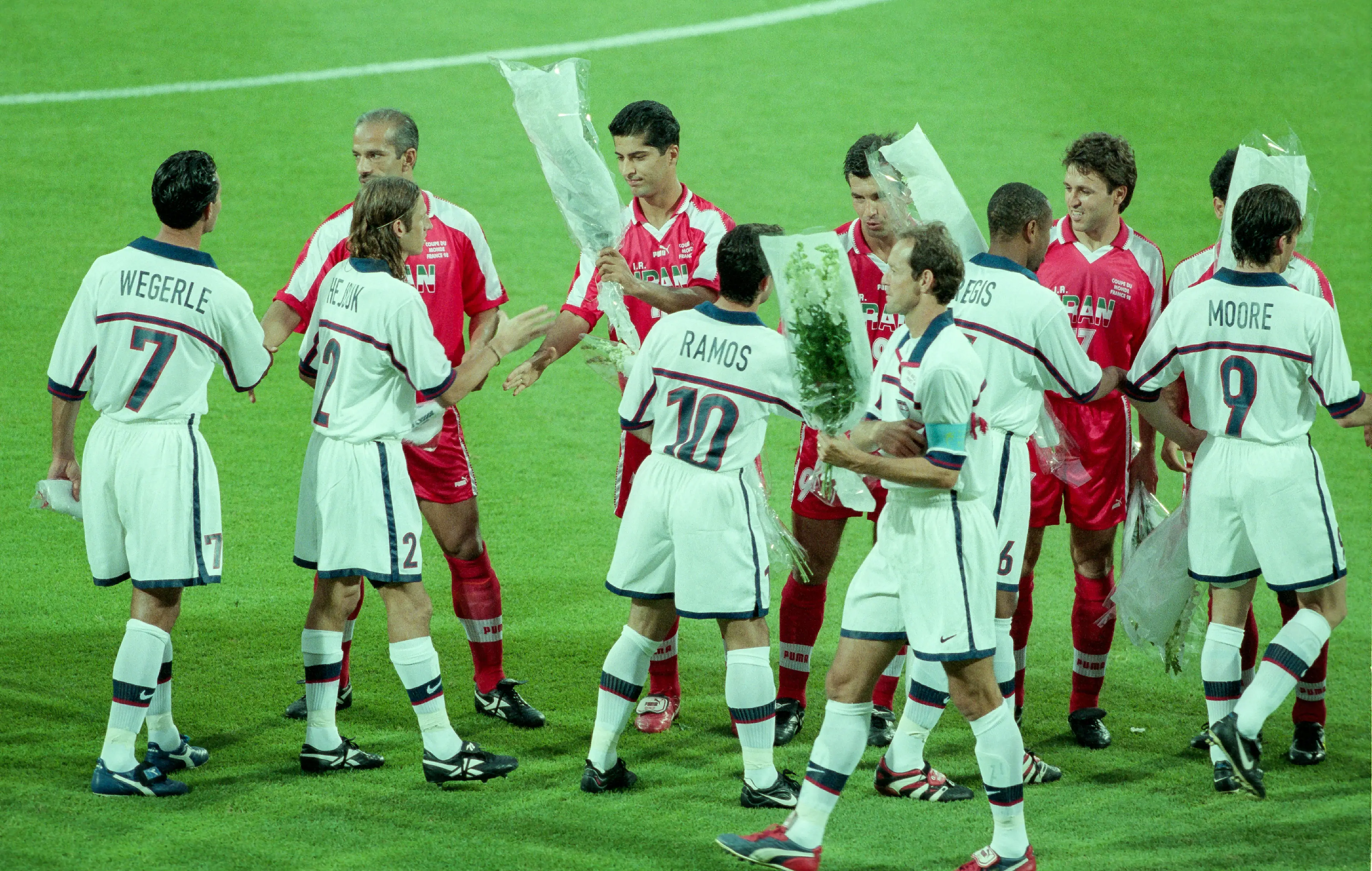 The US and Iran met in the 1998 World Cup. Image: Getty