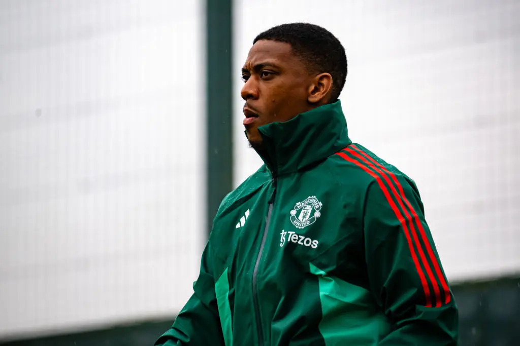 Anthony Martial pictured - Getty