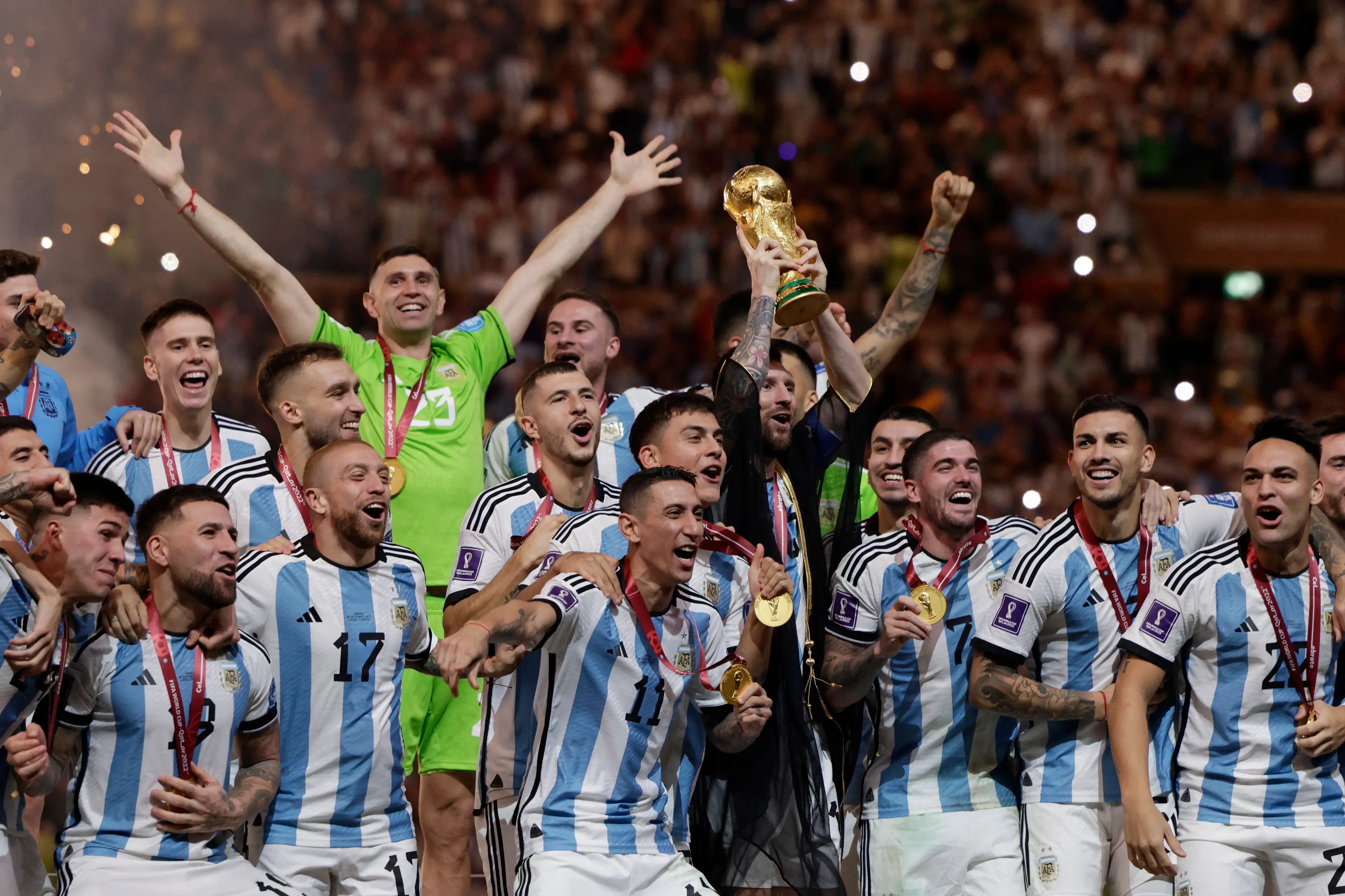 Argentina are the defending World Cup holders. (Image: Getty)