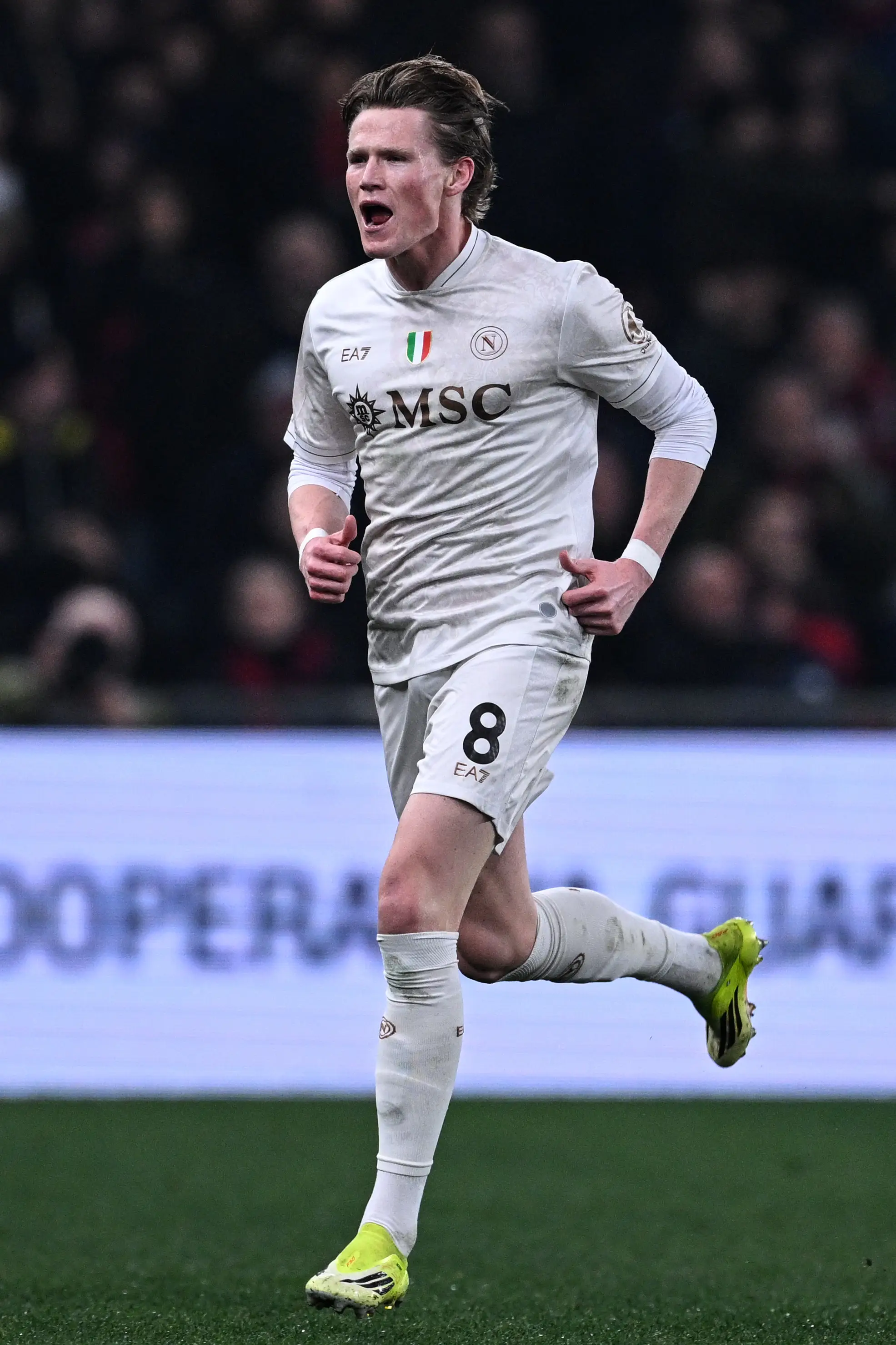 McTominay has been in fine form at Napoli. Image: Getty