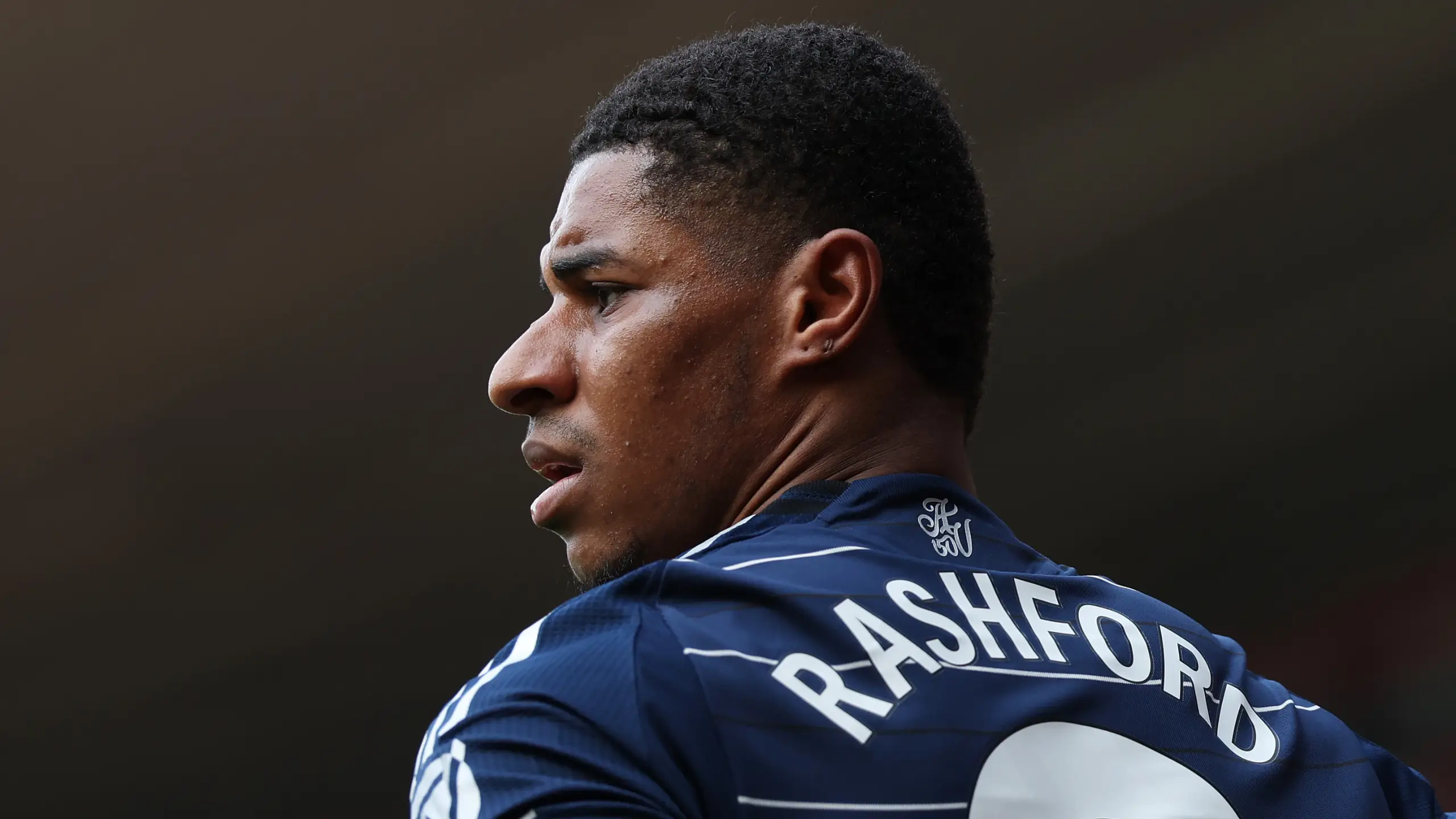 Aston Villa forward Marcus Rashford, on loan from Manchester United, pictured (Image: Getty)