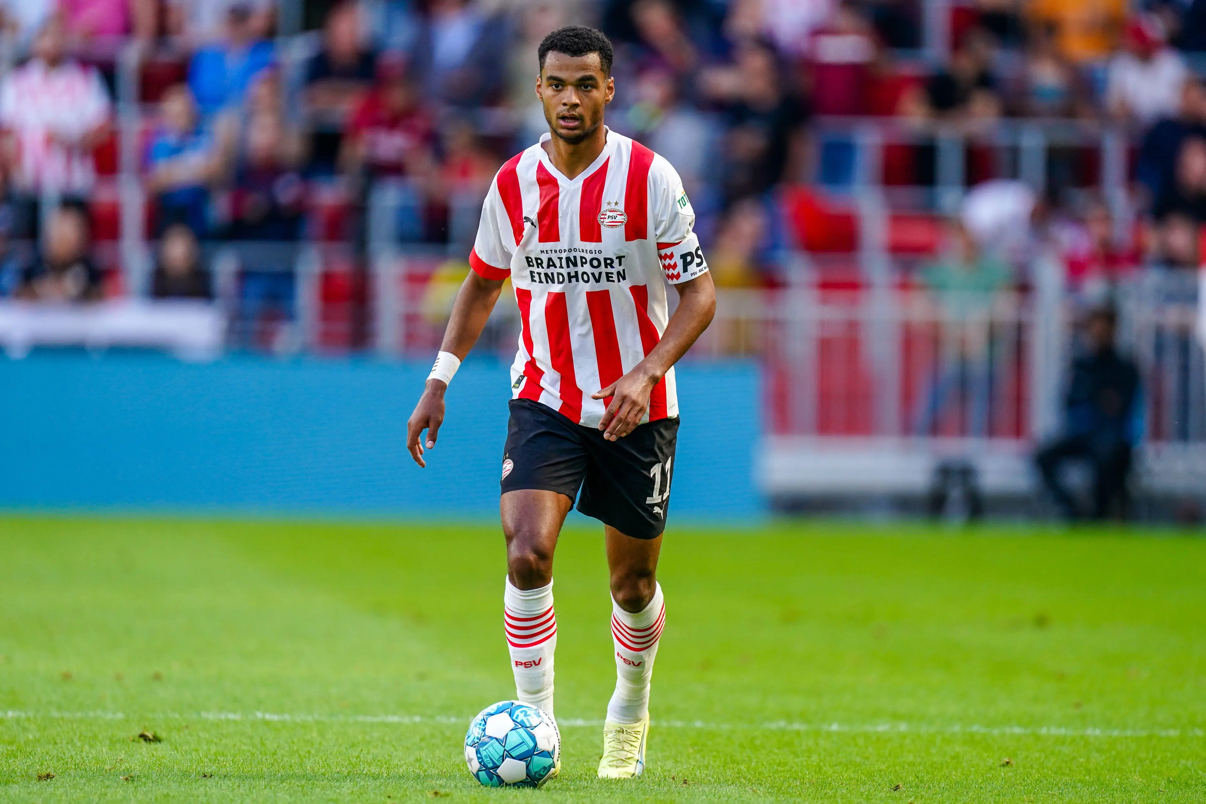 Gakpo has the most goal contributions in Europe this season. (Image