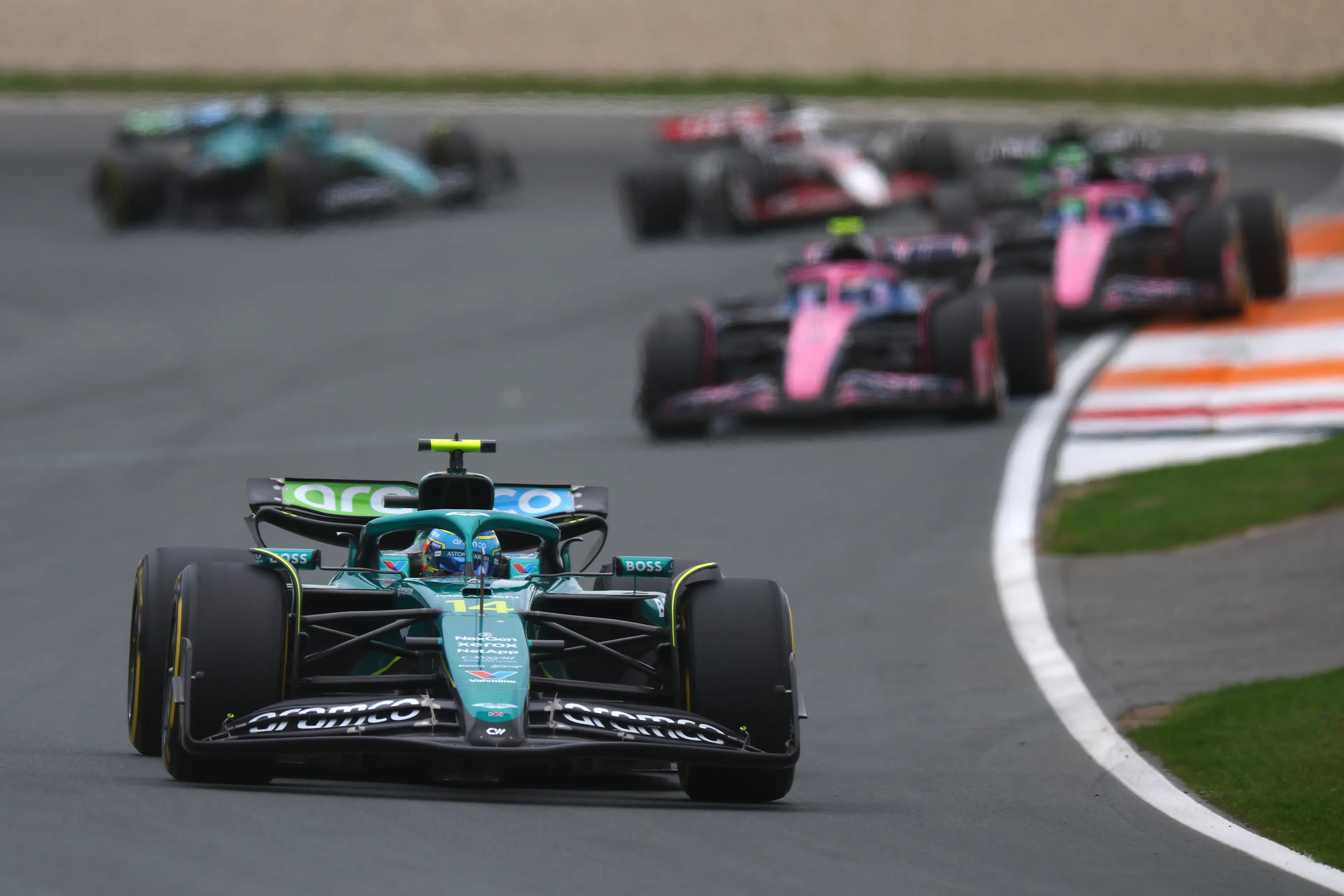 Fernando Alonso. Image: Bryn Lennon / Staff via Getty