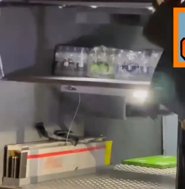 Manchester City brought their own water to Madrid. Image: El Chiringuito