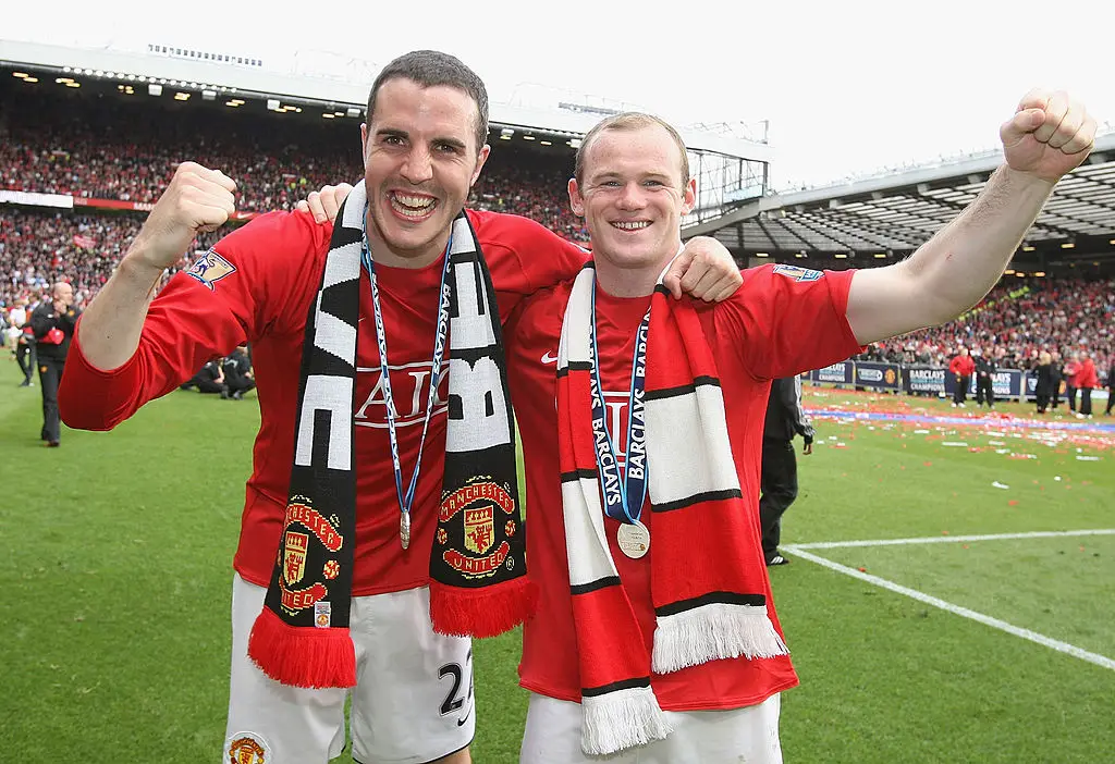 John O'Shea and Wayne Rooney won over a dozen trophies together. (Image: Getty)