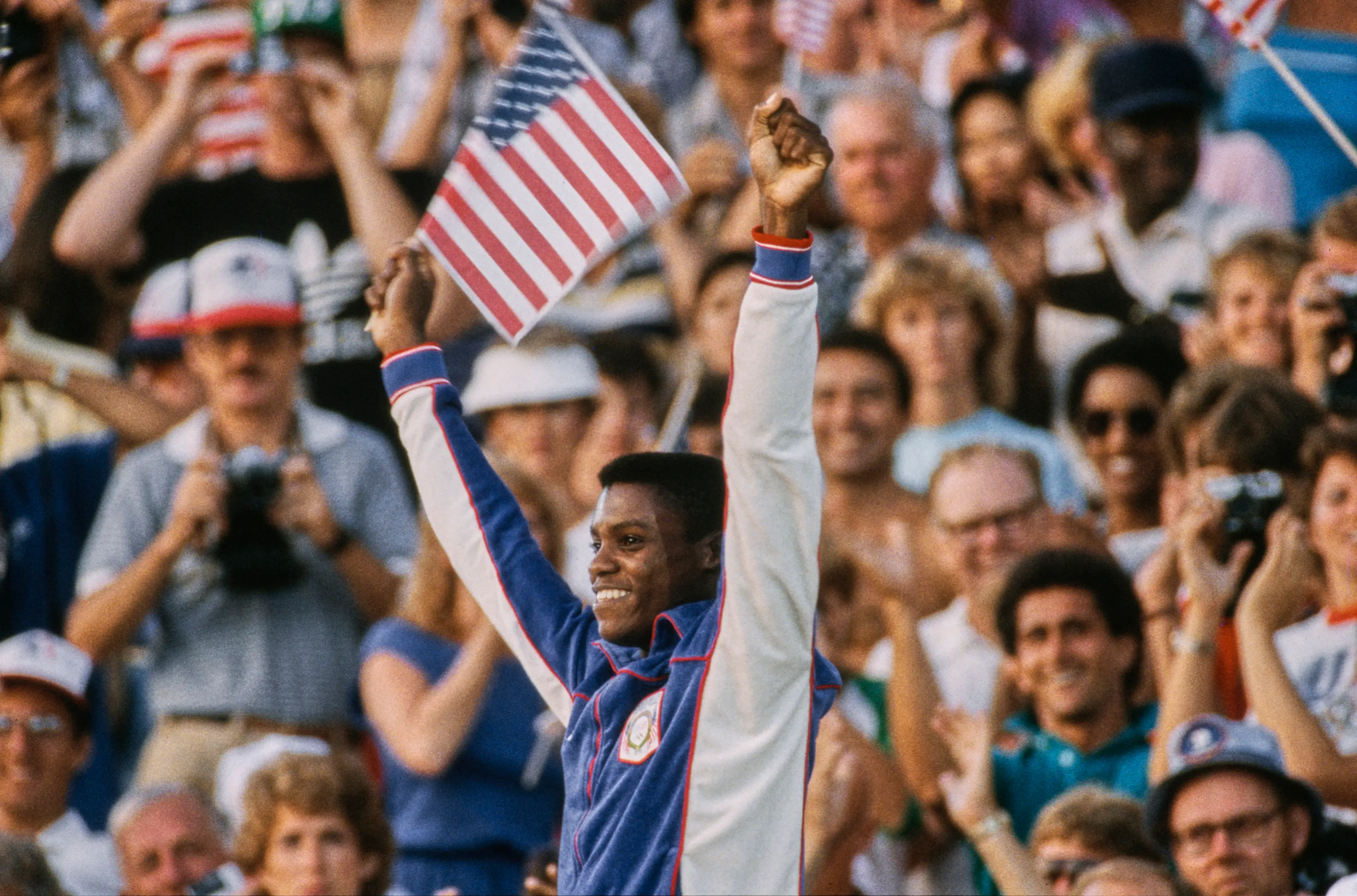 Carl Lewis. (Image: Getty)