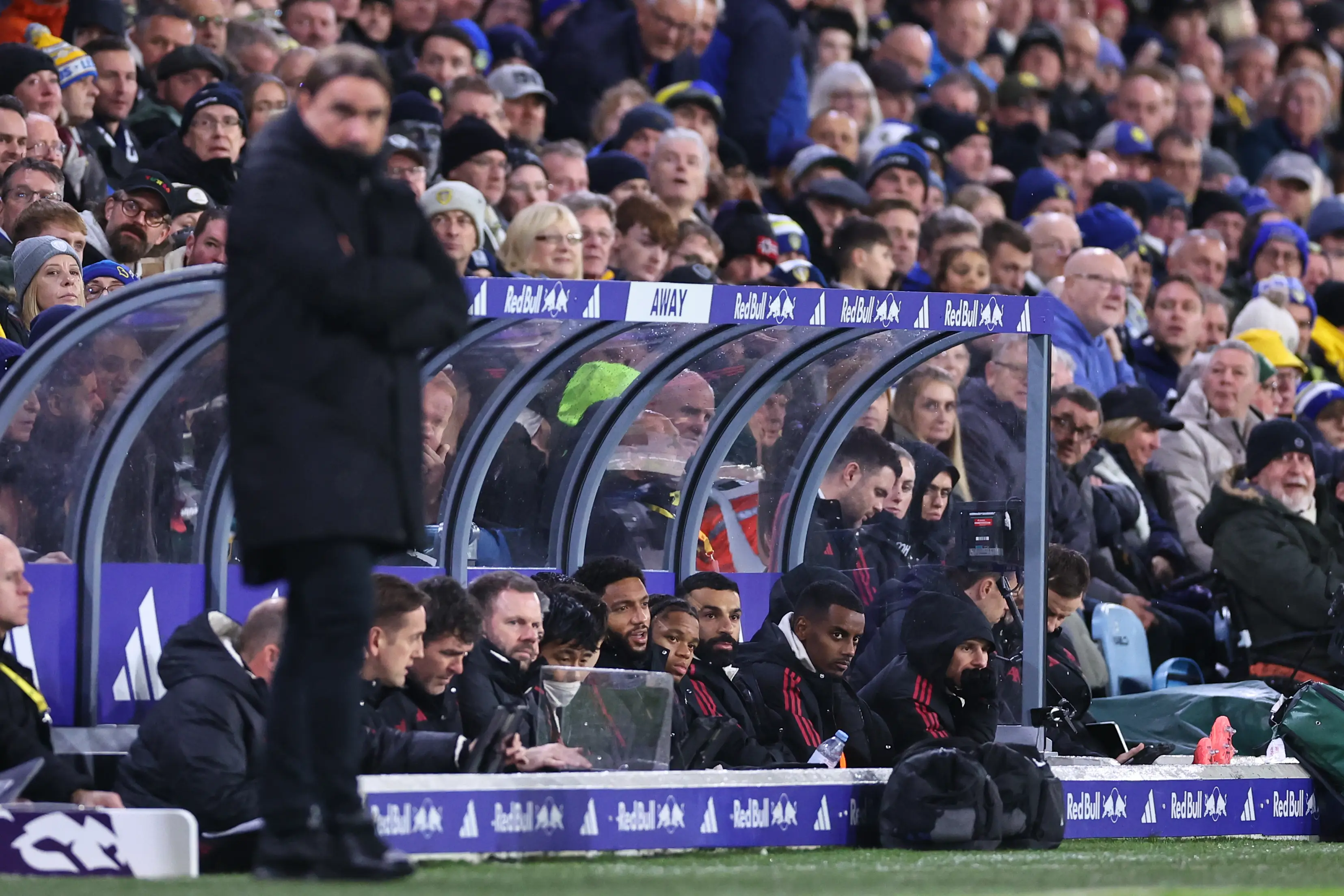 Salah is unhappy with his current role at Liverpool. Image credit: Getty