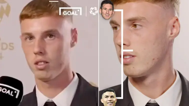 Cole Palmer didn’t hesitate when choosing between Lionel Messi and Cristiano Ronaldo in the GOAT debate