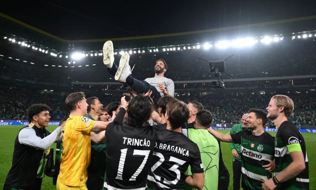Amorim masterminded Sporting to a 4-1 victory over Man City (Image: Getty)